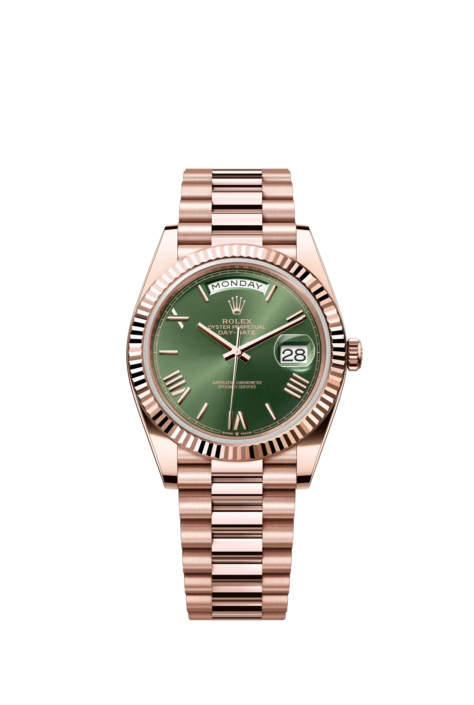 Day-Date 40  Oyster, 40 mm, Everose gold  Reference 228235 — main photo