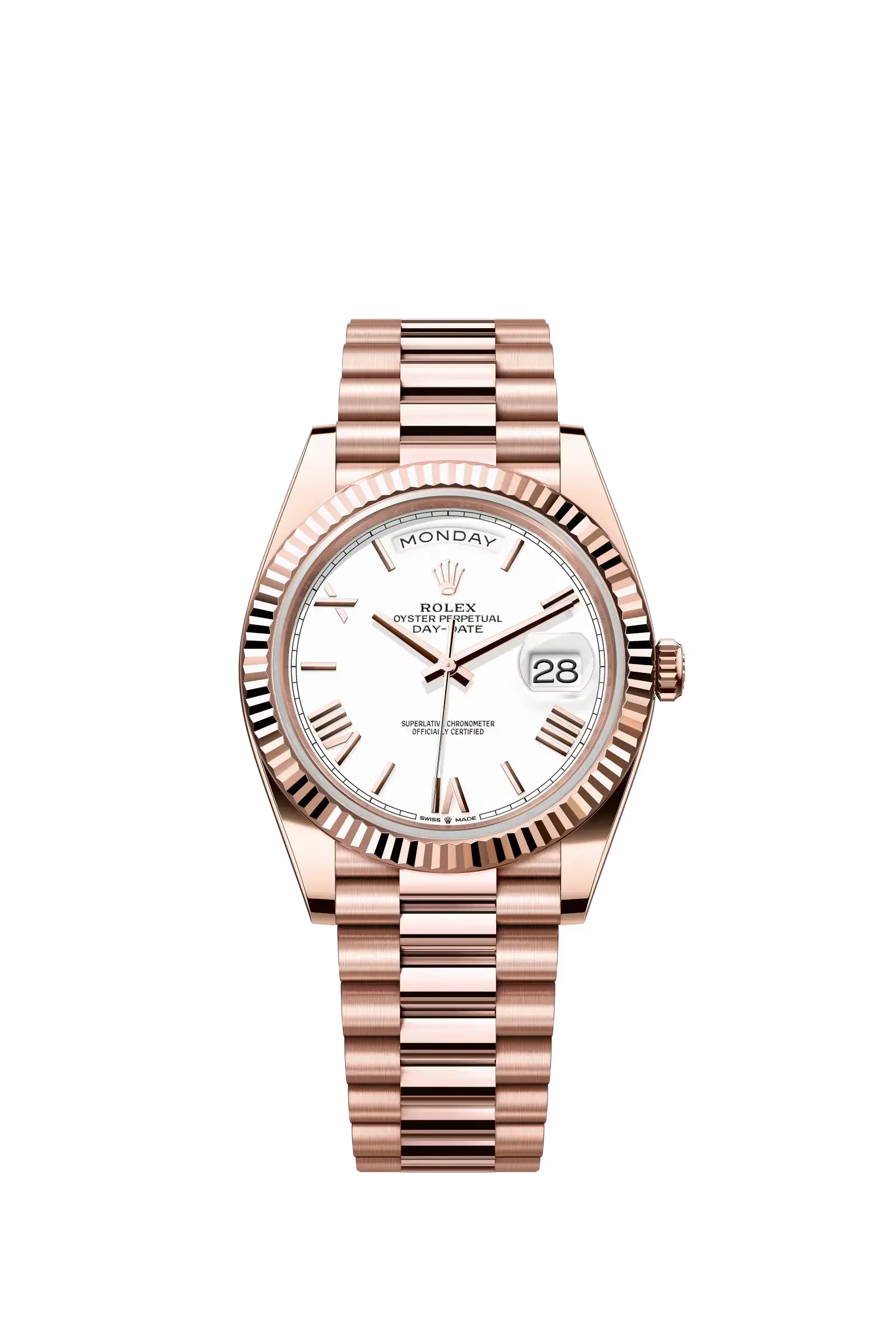 Day-Date 40  Oyster, 40 mm, Everose gold  Reference 228235 — main photo