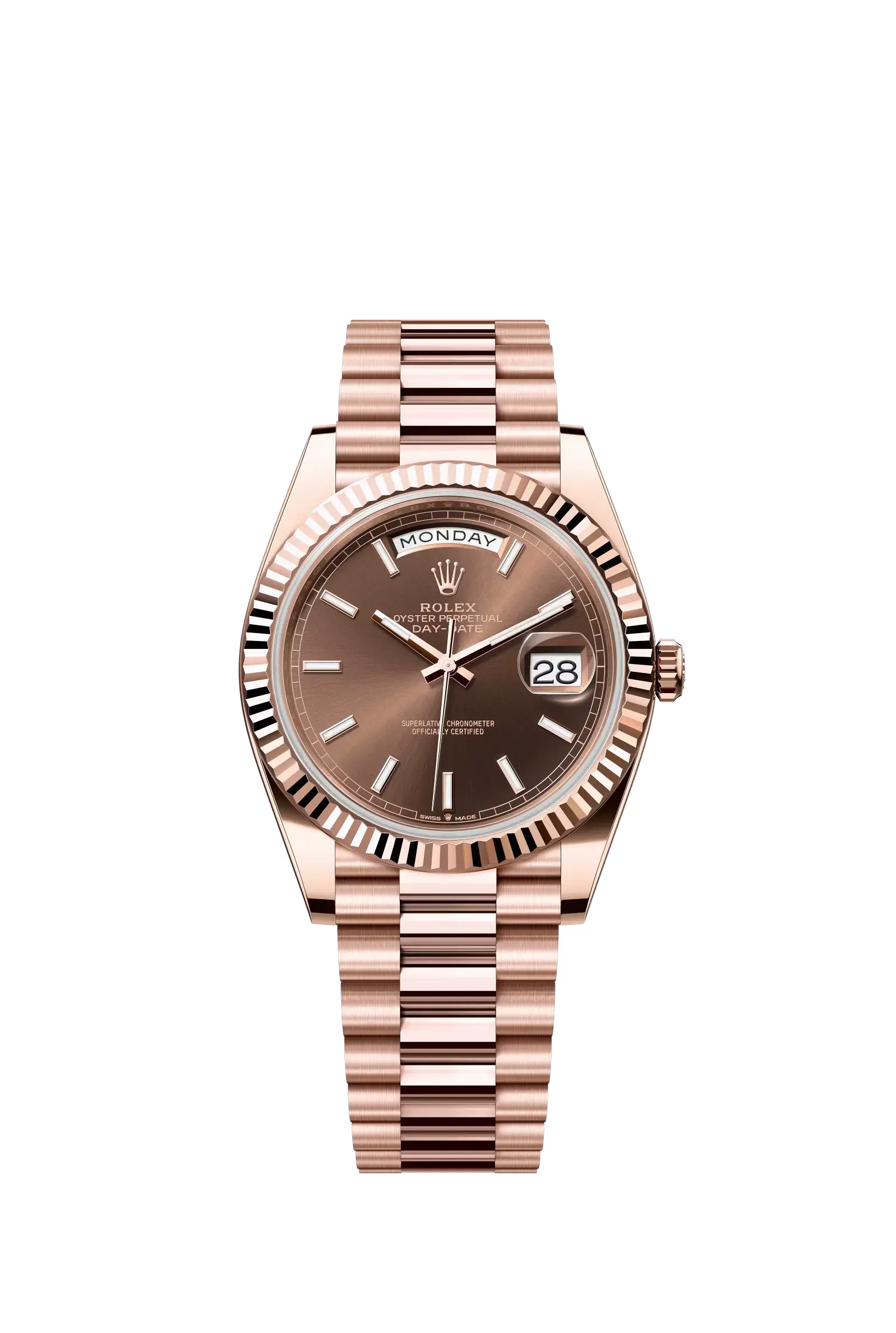 Day-Date 40  Oyster, 40 mm, Everose gold  Reference 228235 — main photo