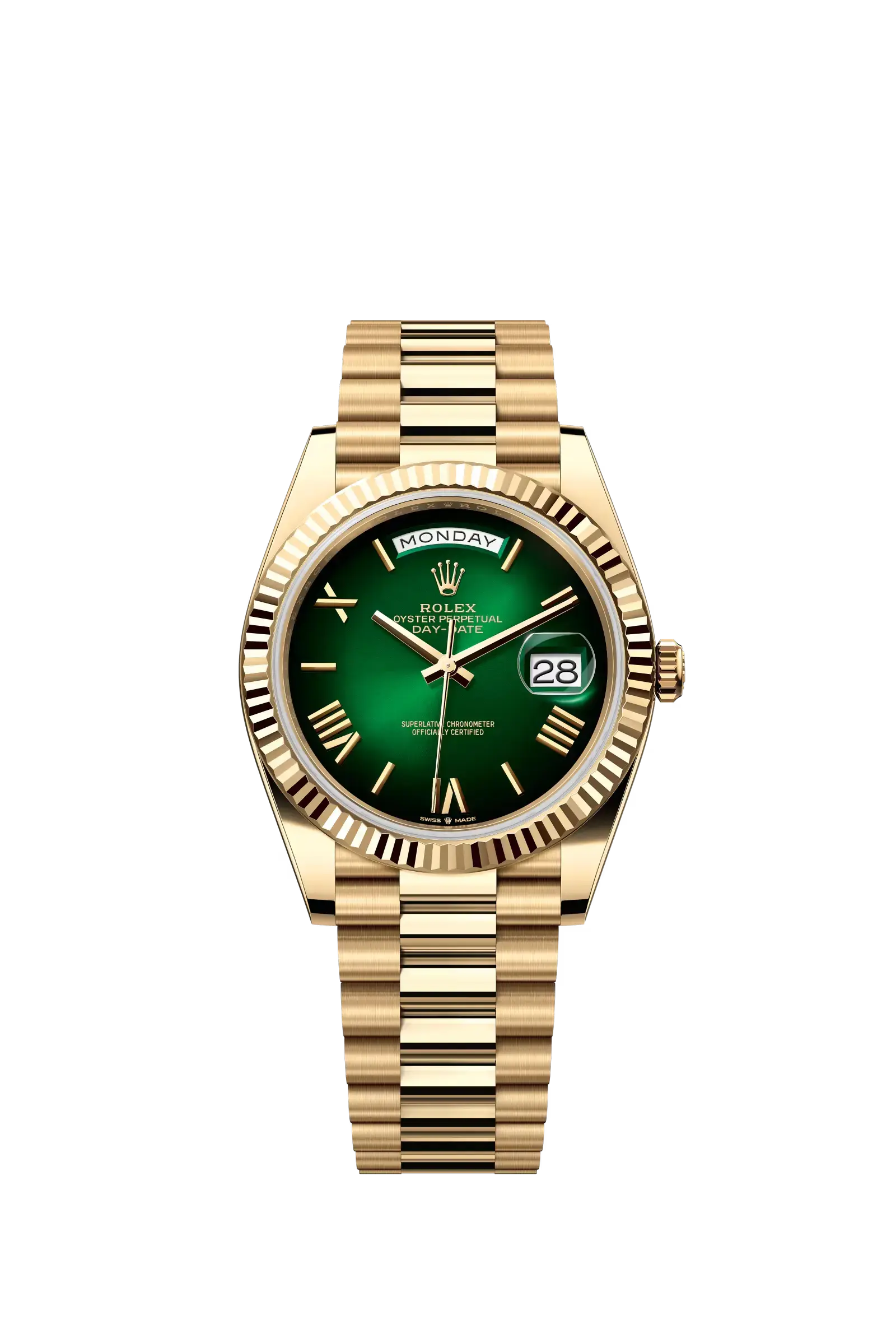 Day-Date 40  Oyster, 40 mm, yellow gold  Reference 228238