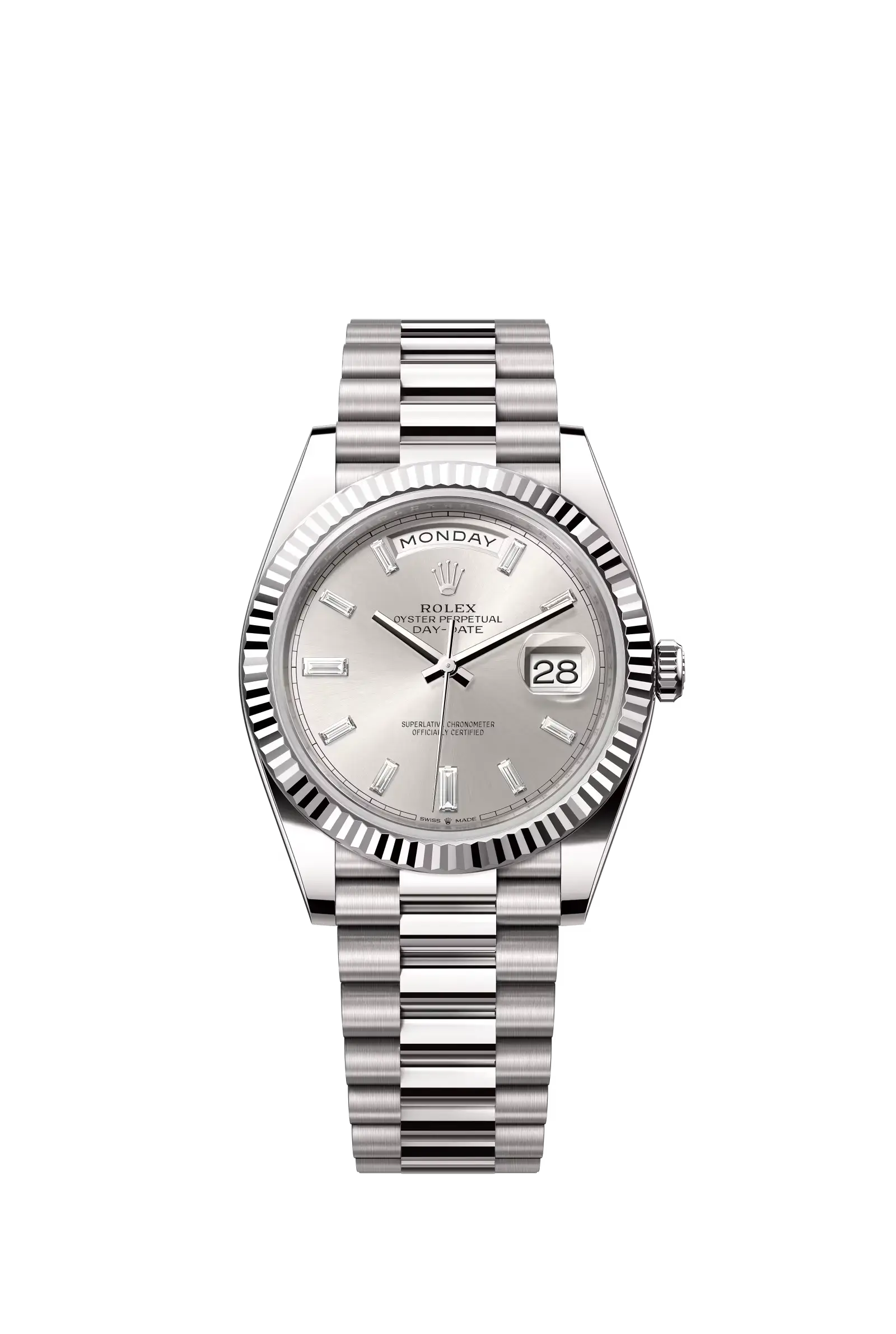 Day-Date 40  Oyster, 40 mm, white gold  Reference 228239 — main photo