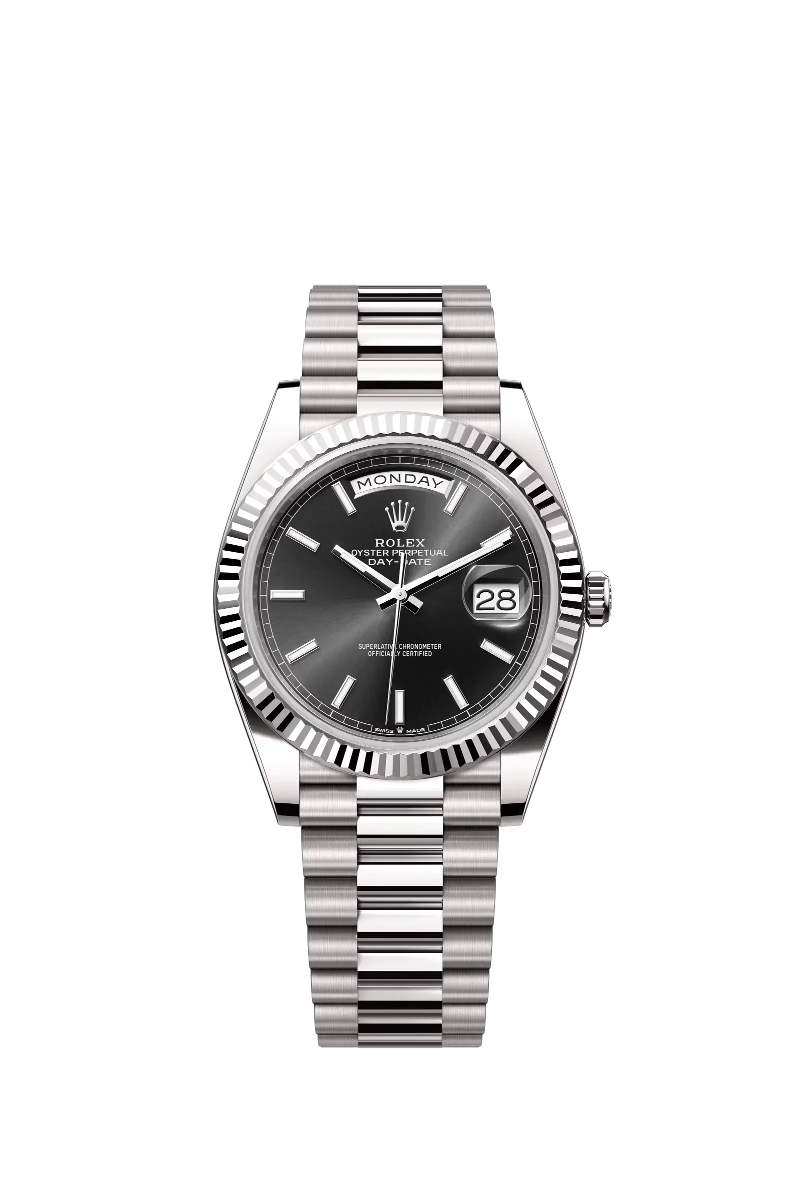 Day-Date 40  Oyster, 40 mm, white gold  Reference 228239 — main photo