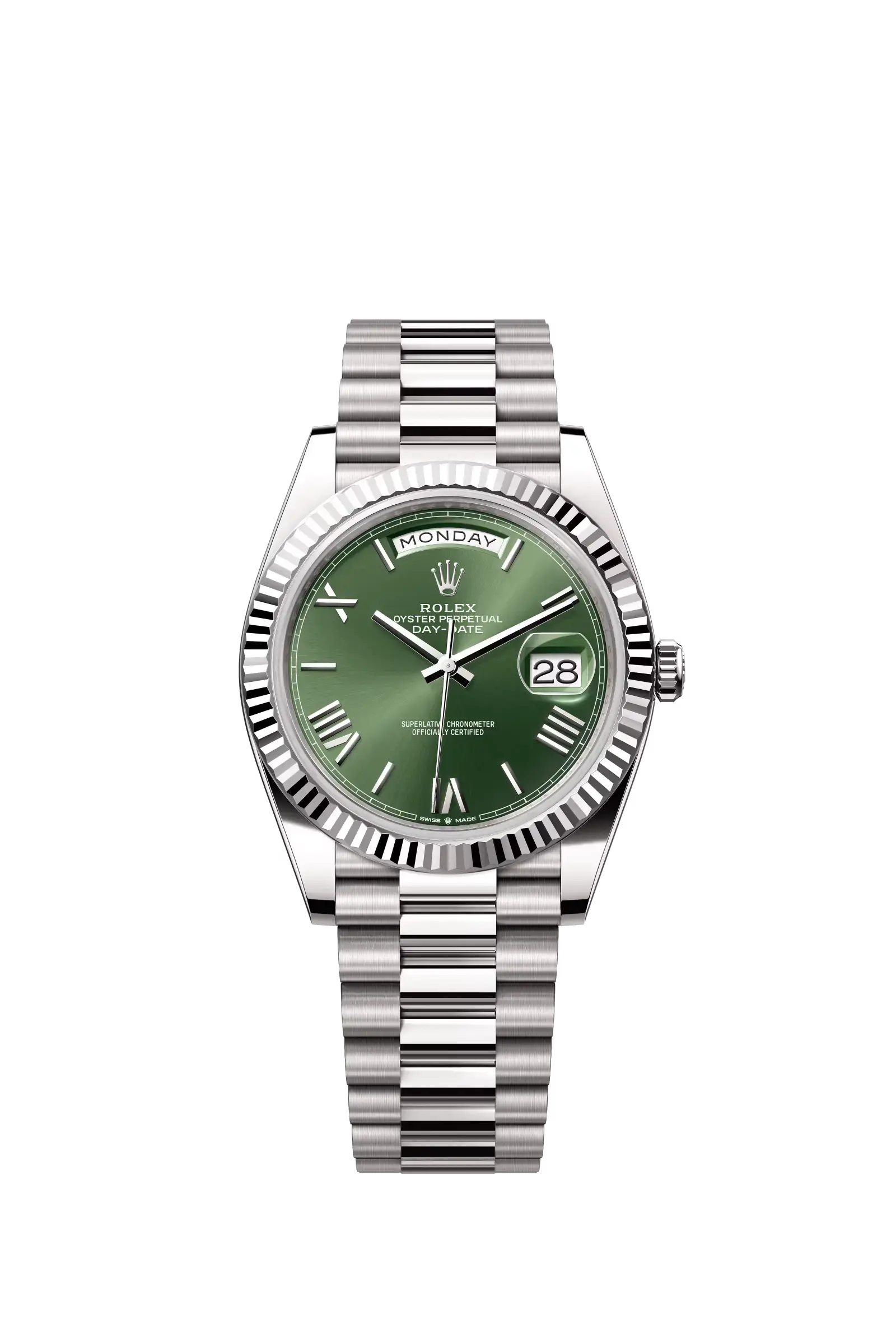 Day-Date 40  Oyster, 40 mm, white gold  Reference 228239 — main photo