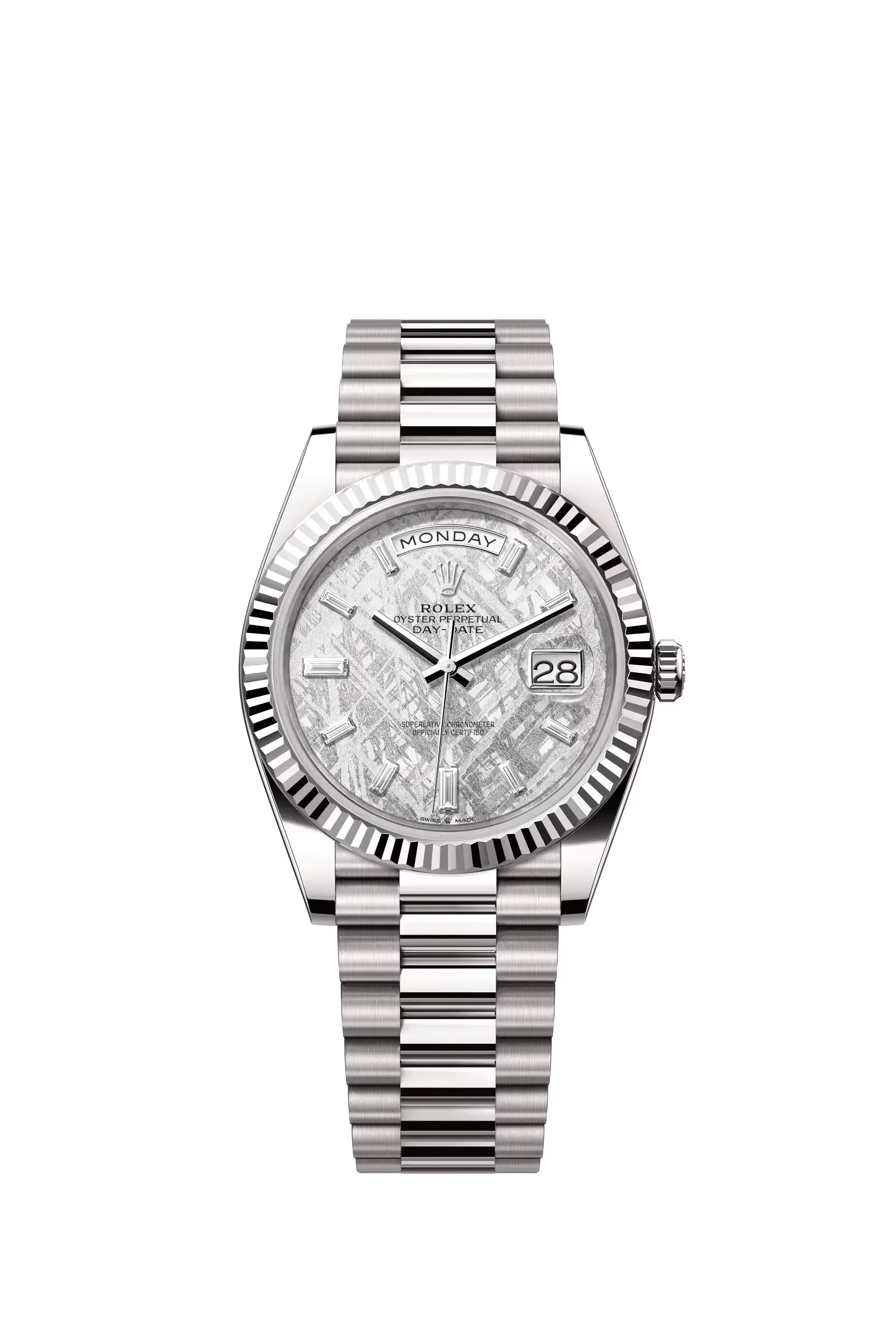 Day-Date 40  Oyster, 40 mm, white gold  Reference 228239 — main photo
