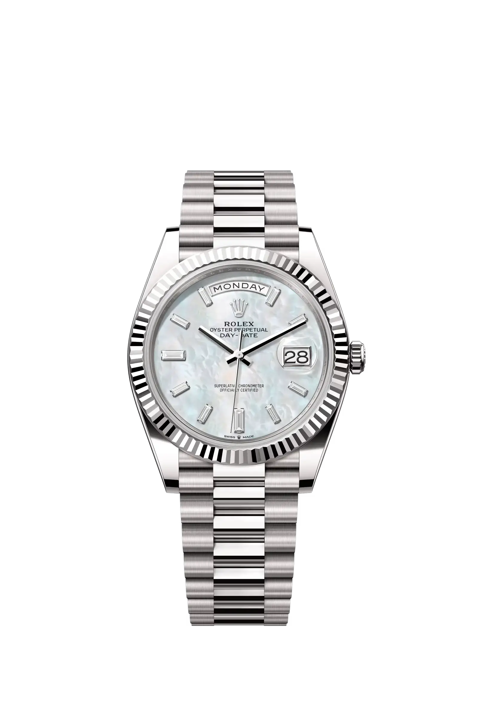 Day-Date 40  Oyster, 40 mm, white gold  Reference 228239 — main photo