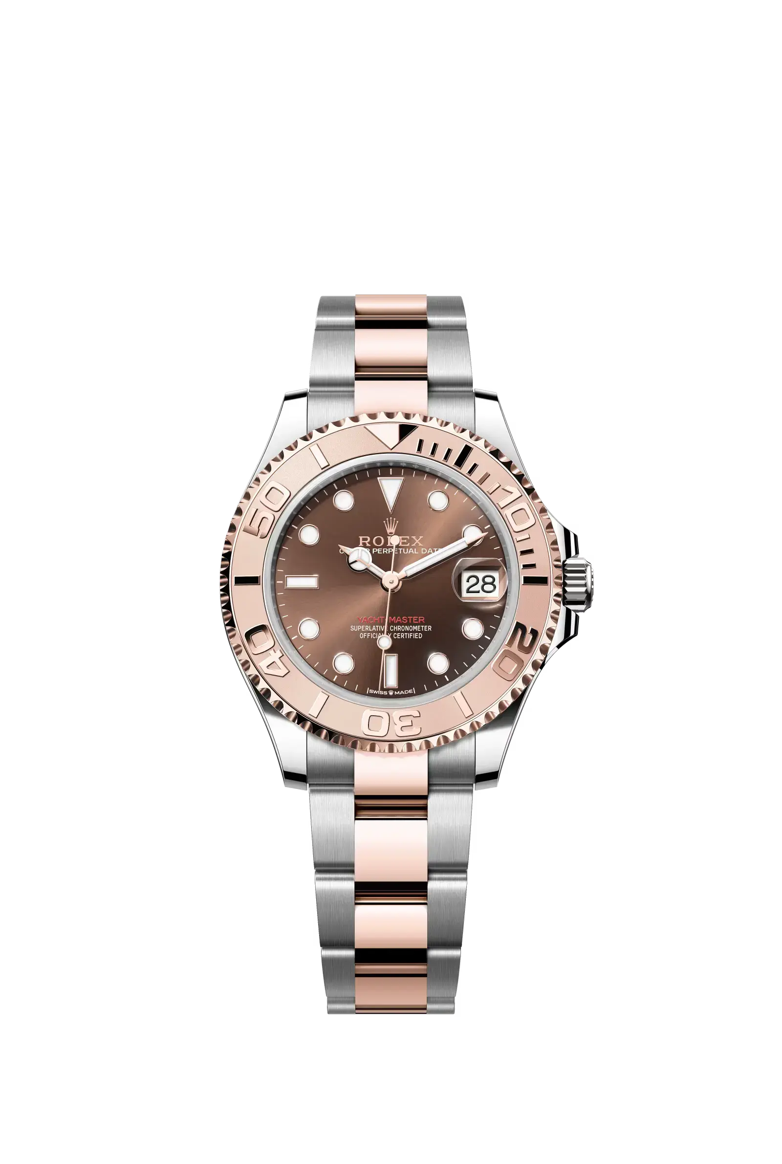 Yacht-Master 37  Oyster, 37 mm, Oystersteel and Everose gold  Reference 268621 — main photo