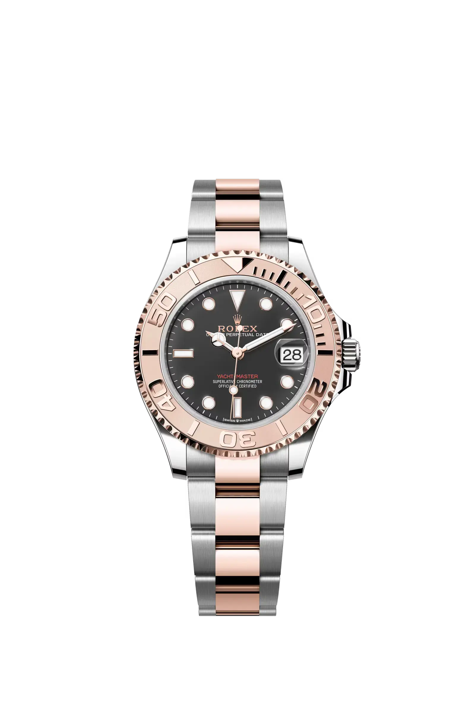Yacht-Master 37  Oyster, 37 mm, Oystersteel and Everose gold  Reference 268621 — main photo