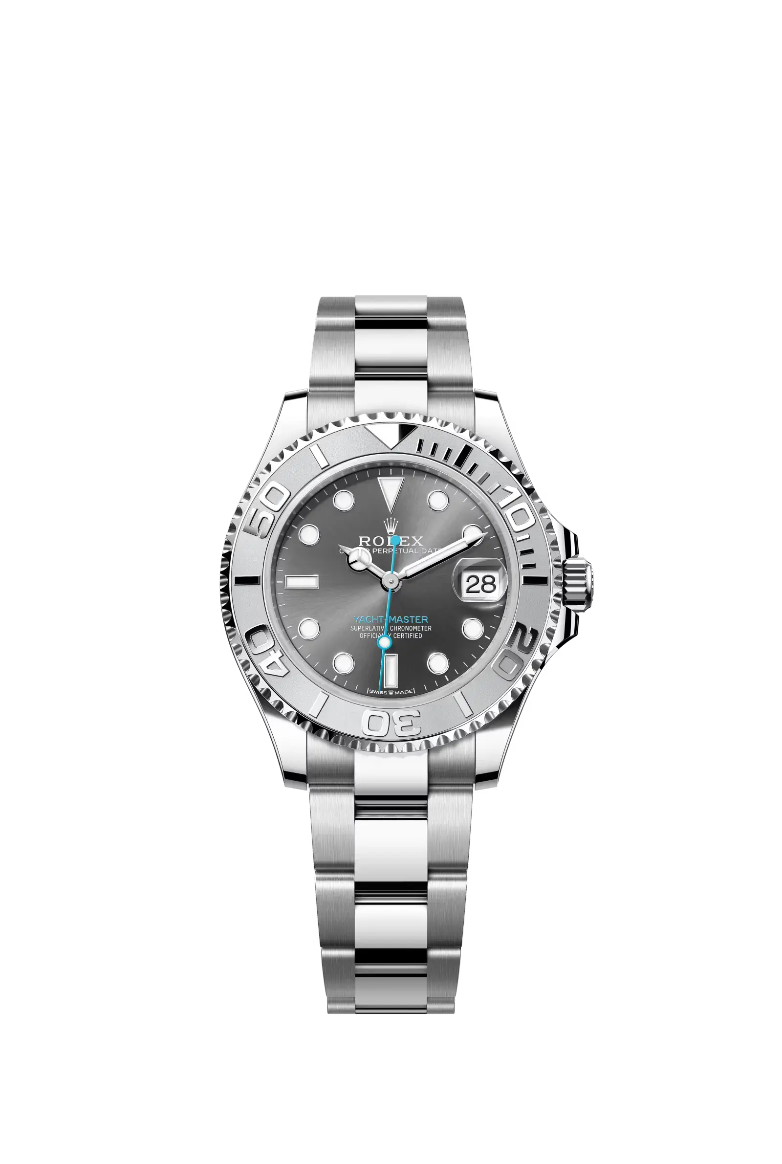 Yacht-Master 37  Oyster, 37 mm, Oystersteel and platinum  Reference 268622 — main photo