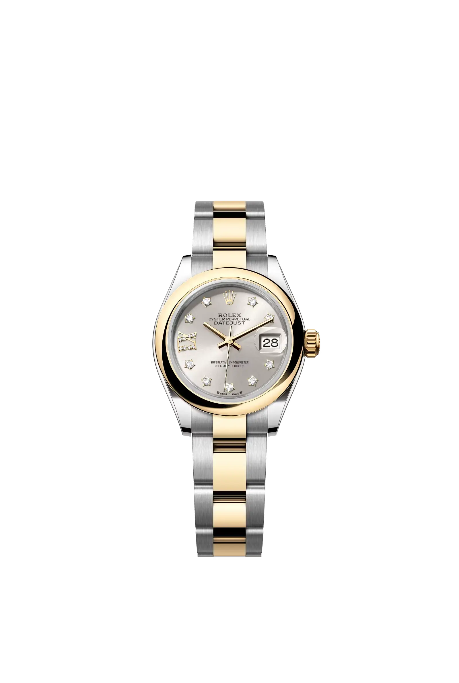 Lady-Datejust  Oyster, 28 mm, Oystersteel and yellow gold  Reference 279163