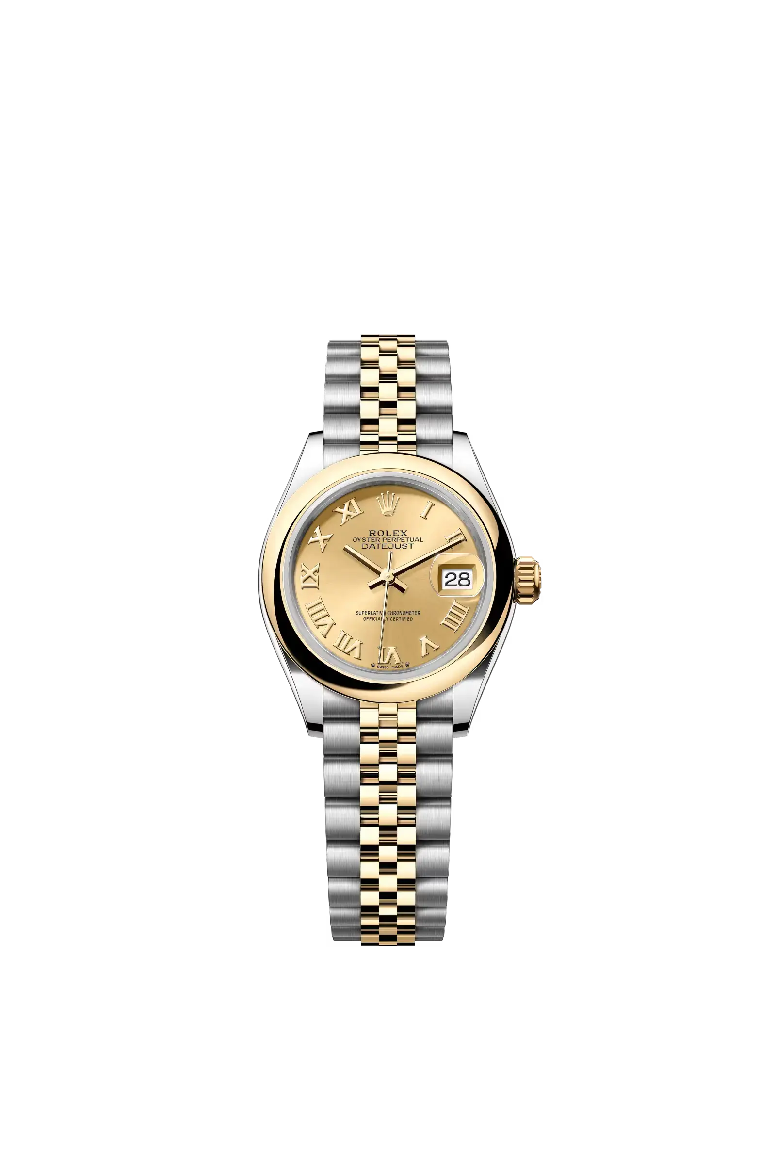 Lady-Datejust  Oyster, 28 mm, Oystersteel and yellow gold  Reference 279163 — main photo
