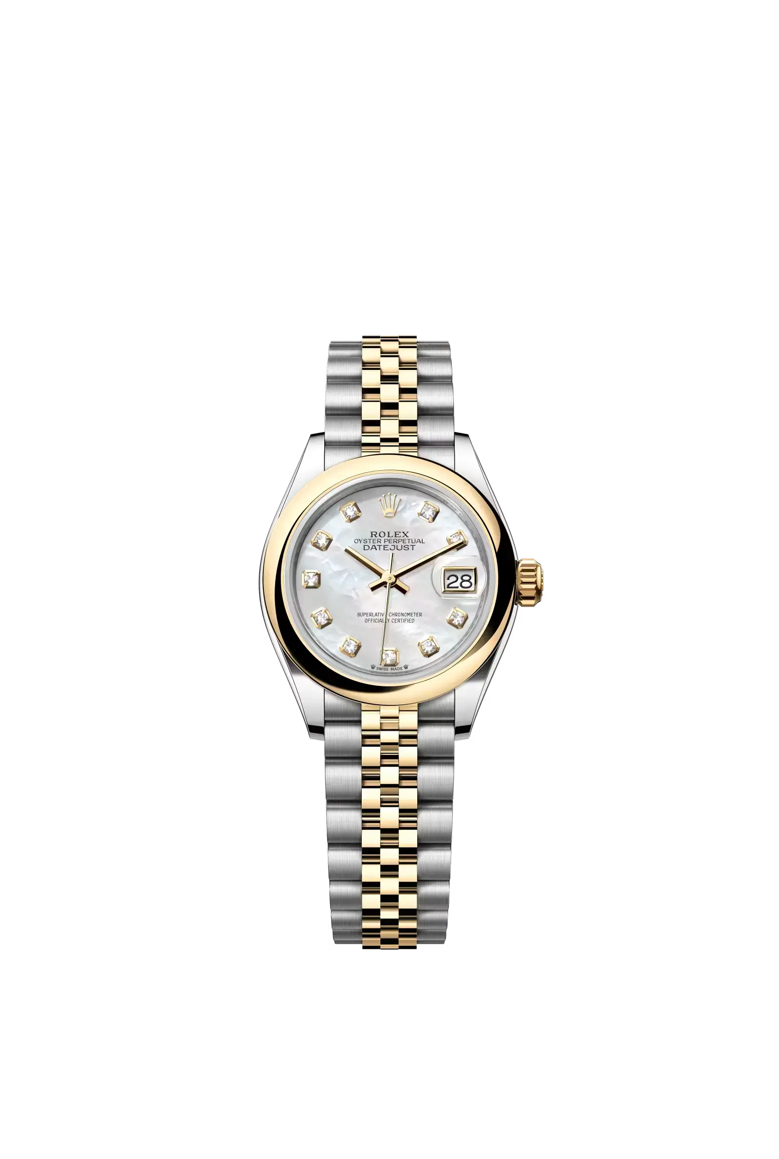 Lady-Datejust  Oyster, 28 mm, Oystersteel and yellow gold  Reference 279163 — main photo