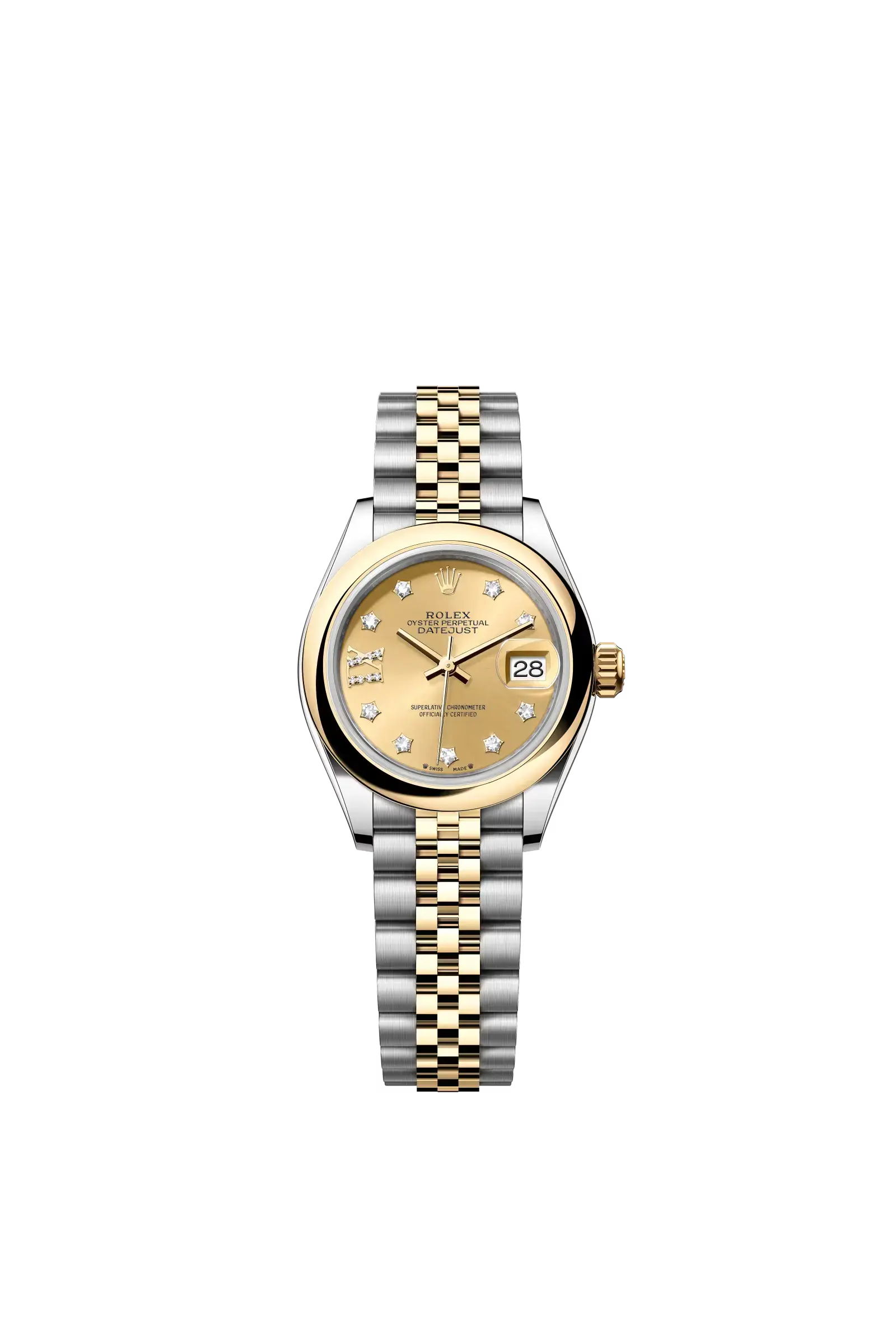 Lady-Datejust  Oyster, 28 mm, Oystersteel and yellow gold  Reference 279163 — main photo
