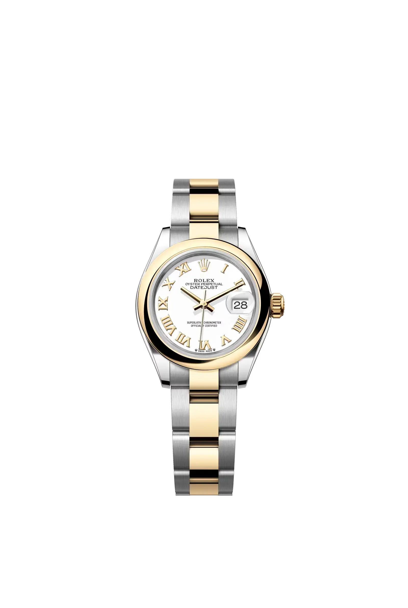 Lady-Datejust  Oyster, 28 mm, Oystersteel and yellow gold  Reference 279163 — main photo