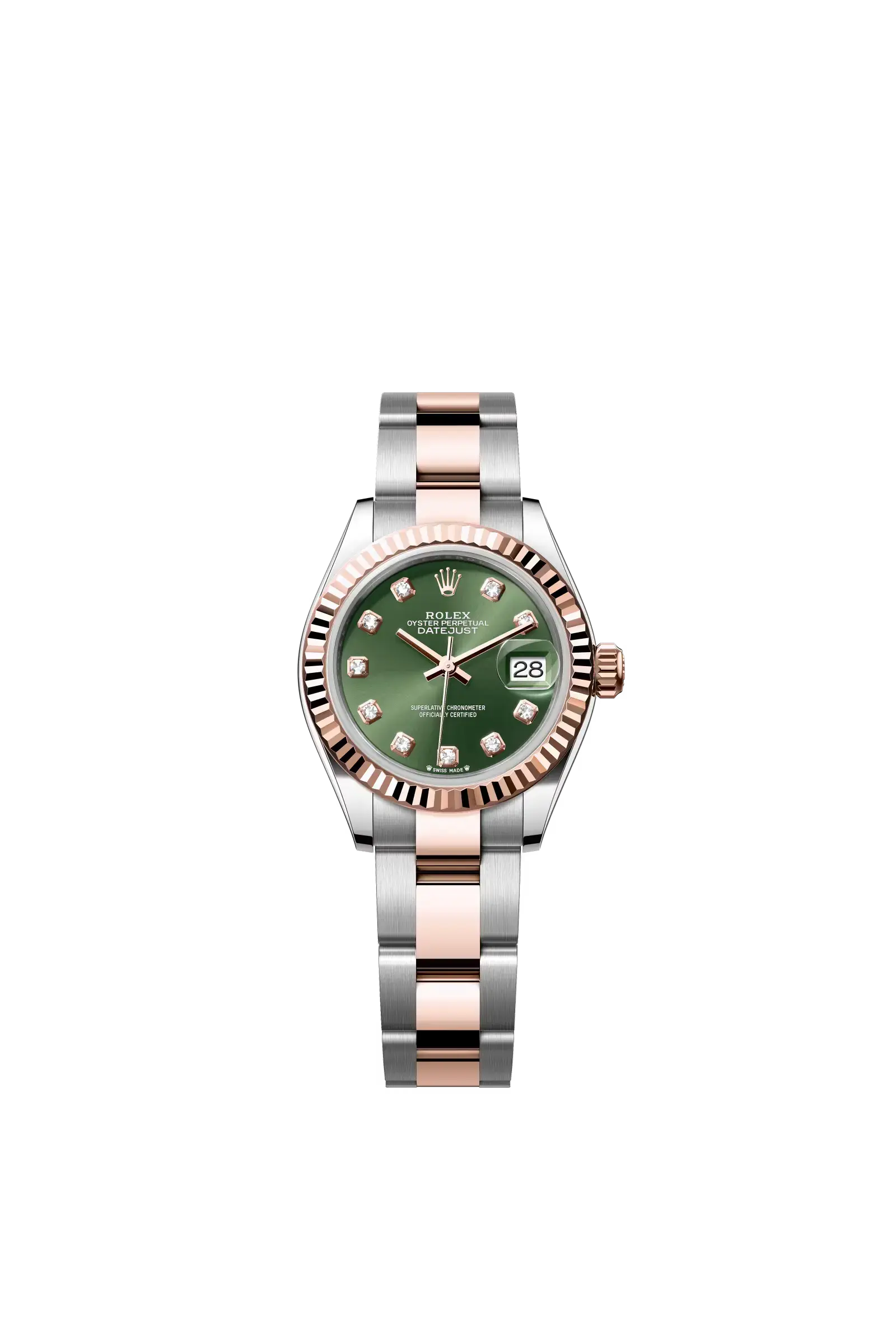 Lady-Datejust  Oyster, 28 mm, Oystersteel and Everose gold  Reference 279171 — main photo