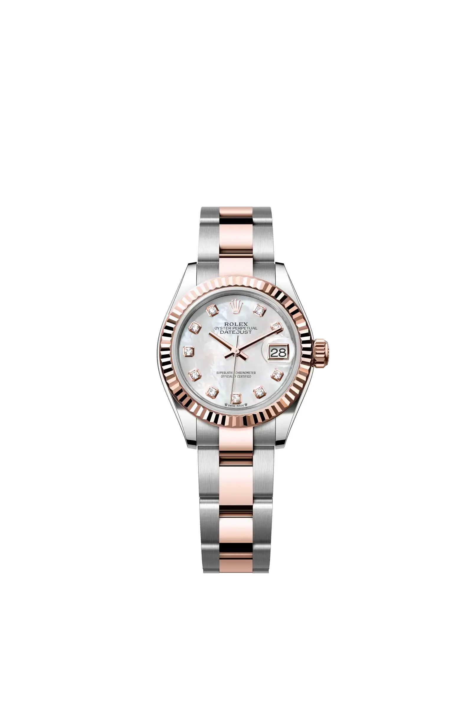 Lady-Datejust  Oyster, 28 mm, Oystersteel and Everose gold  Reference 279171 — main photo