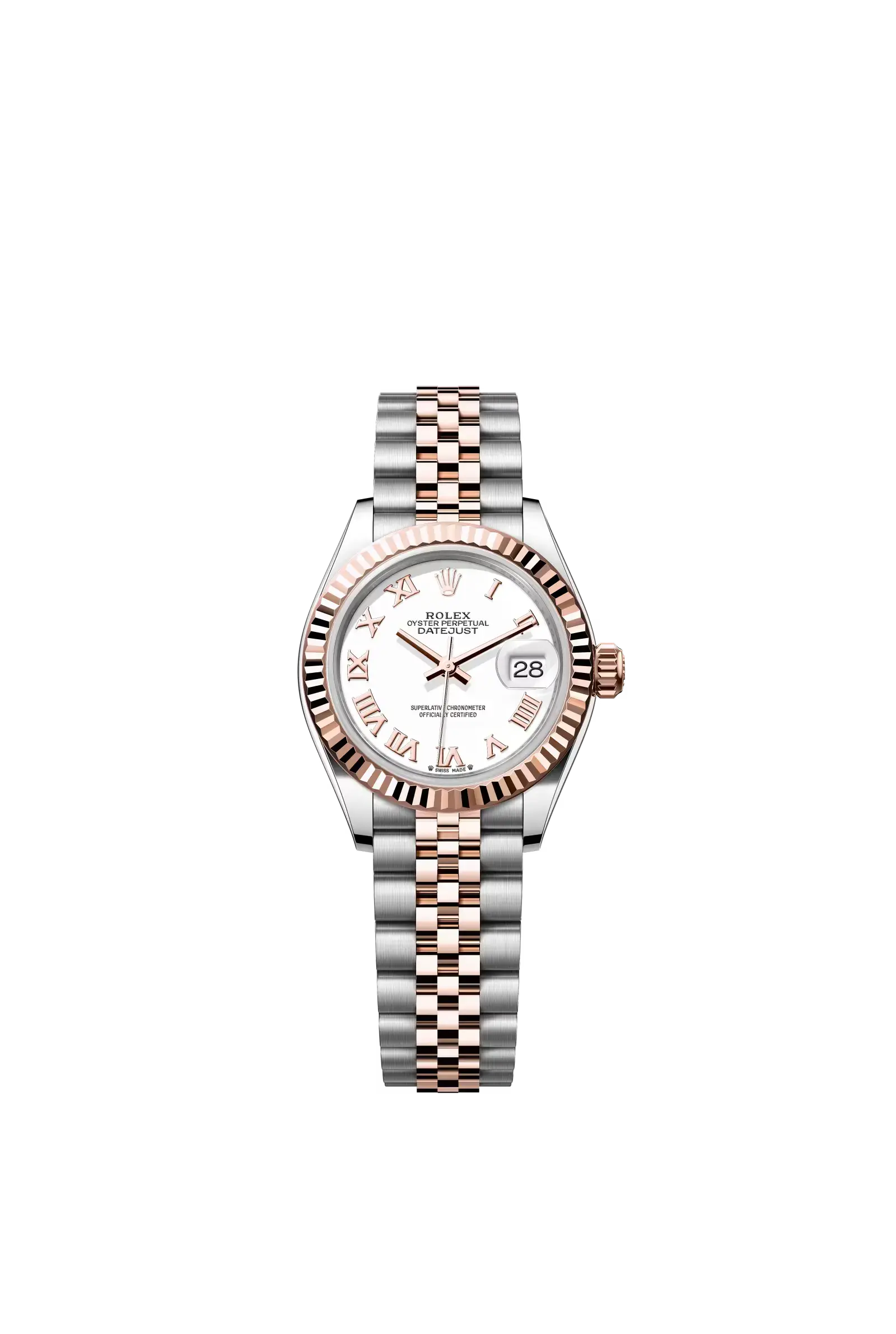 Lady-Datejust  Oyster, 28 mm, Oystersteel and Everose gold  Reference 279171 — main photo