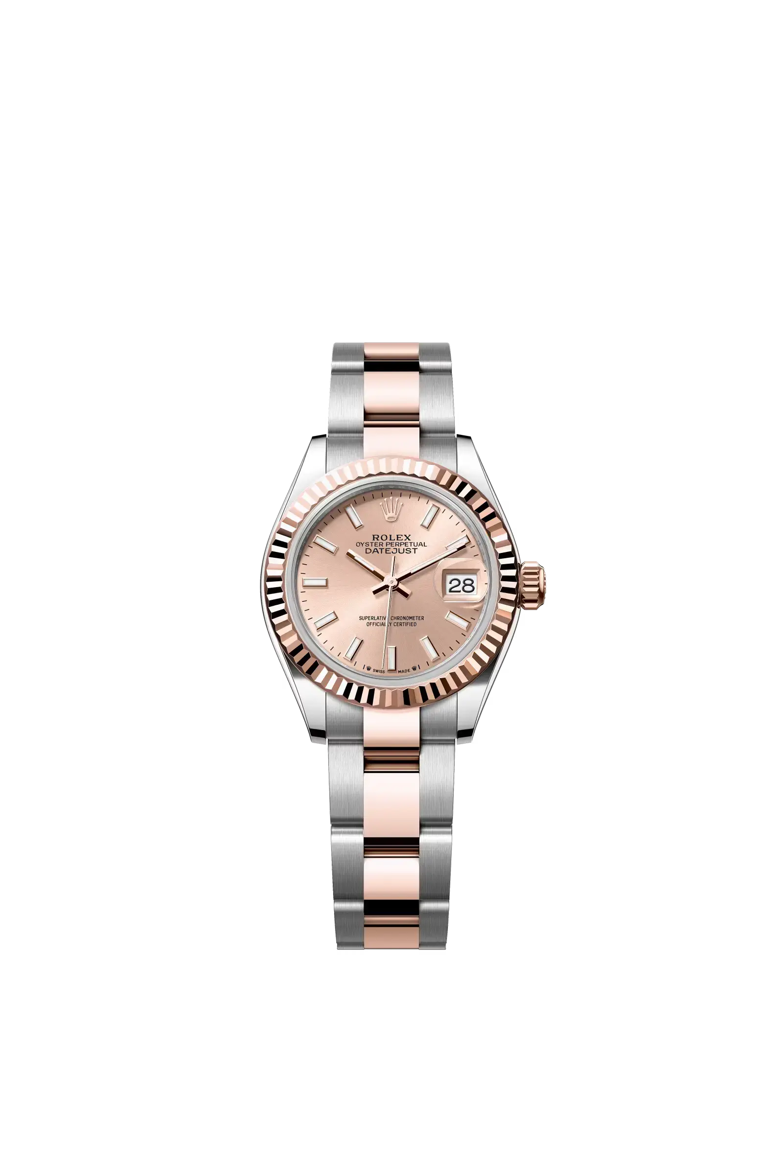 Lady-Datejust  Oyster, 28 mm, Oystersteel and Everose gold  Reference 279171 — main photo