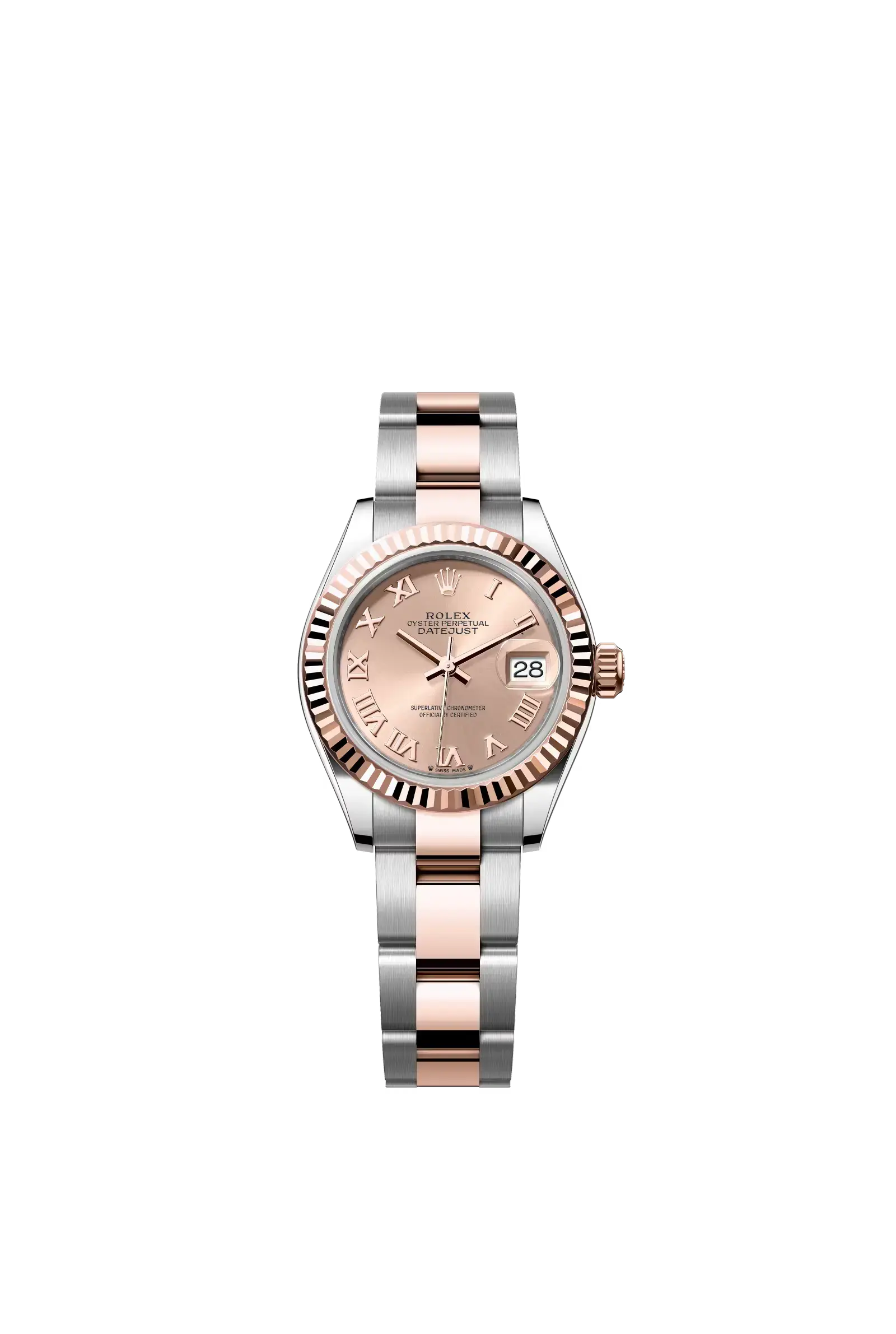 Lady-Datejust  Oyster, 28 mm, Oystersteel and Everose gold  Reference 279171 — main photo