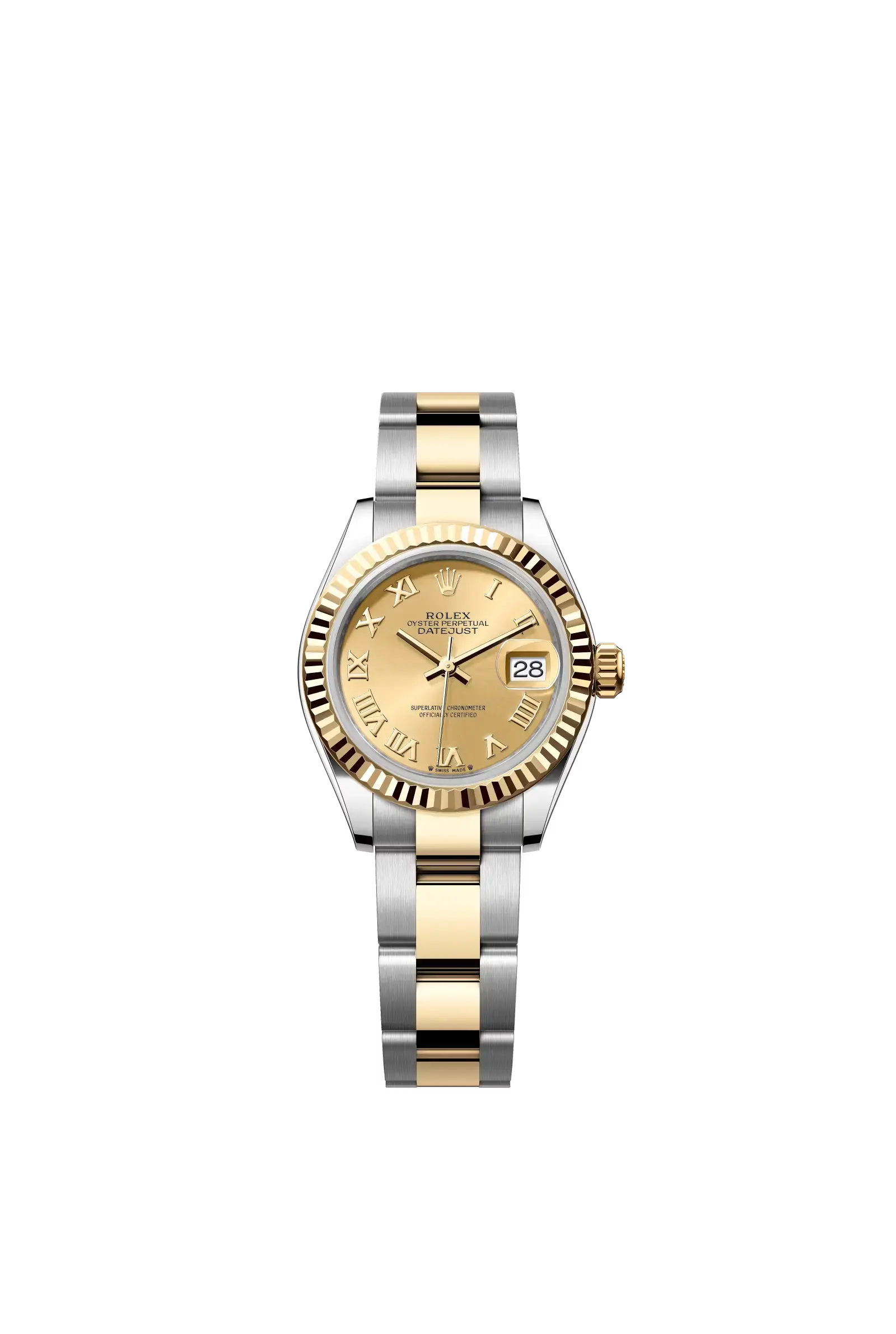 Lady-Datejust  Oyster, 28 mm, Oystersteel and yellow gold  Reference 279173 — main photo