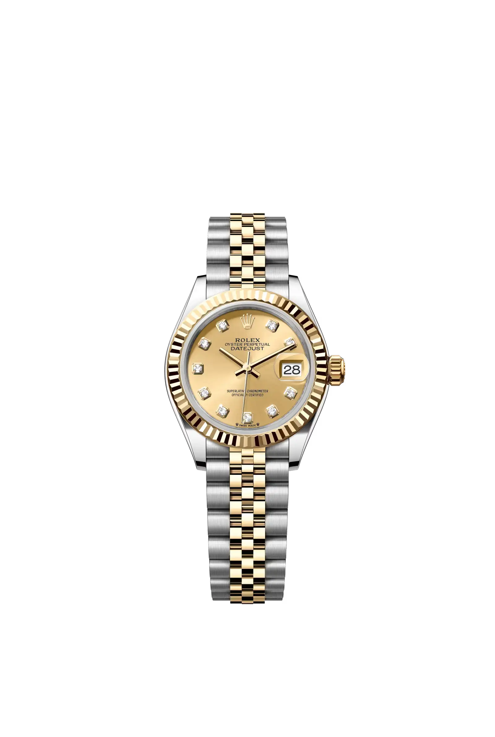 Lady-Datejust  Oyster, 28 mm, Oystersteel and yellow gold  Reference 279173 — main photo