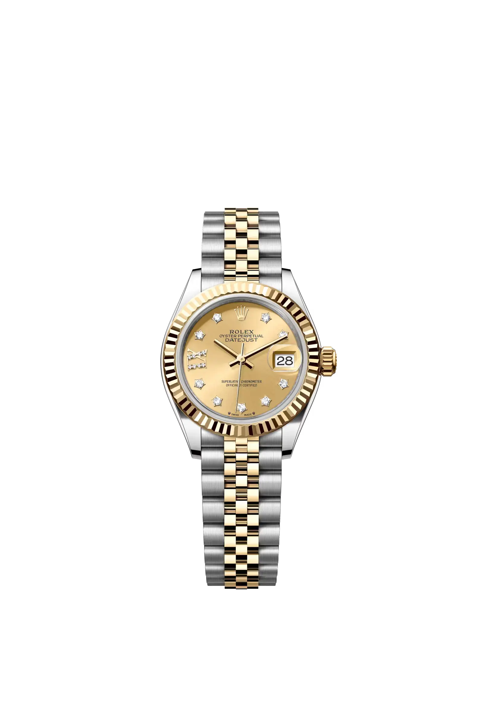 Lady-Datejust  Oyster, 28 mm, Oystersteel and yellow gold  Reference 279173 — main photo