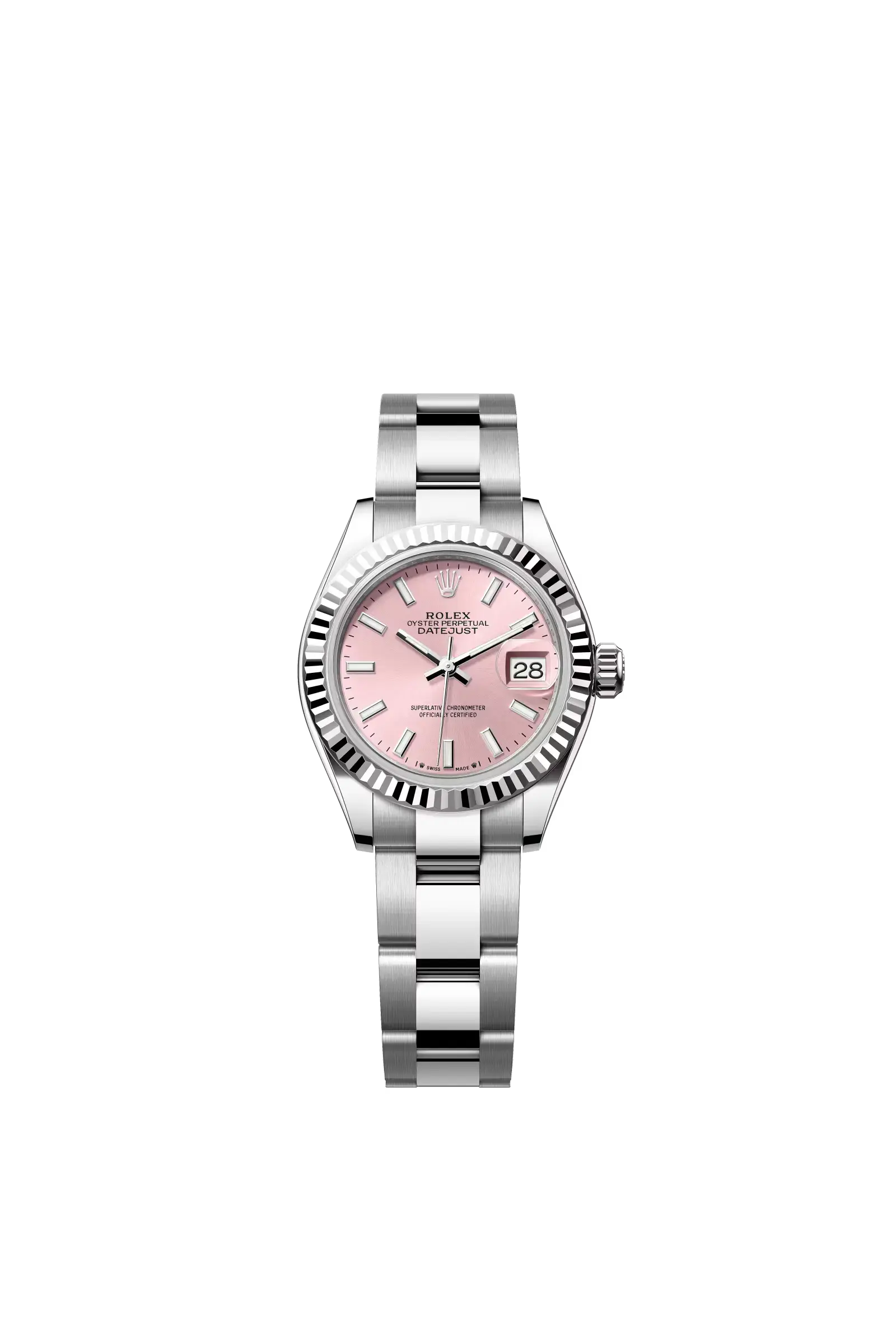 Lady-Datejust  Oyster, 28 mm, Oystersteel and white gold  Reference 279174 — main photo