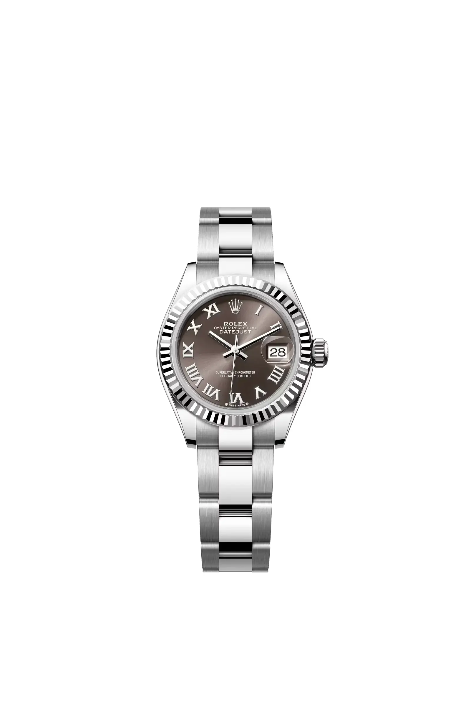 Lady-Datejust  Oyster, 28 mm, Oystersteel and white gold  Reference 279174 — main photo