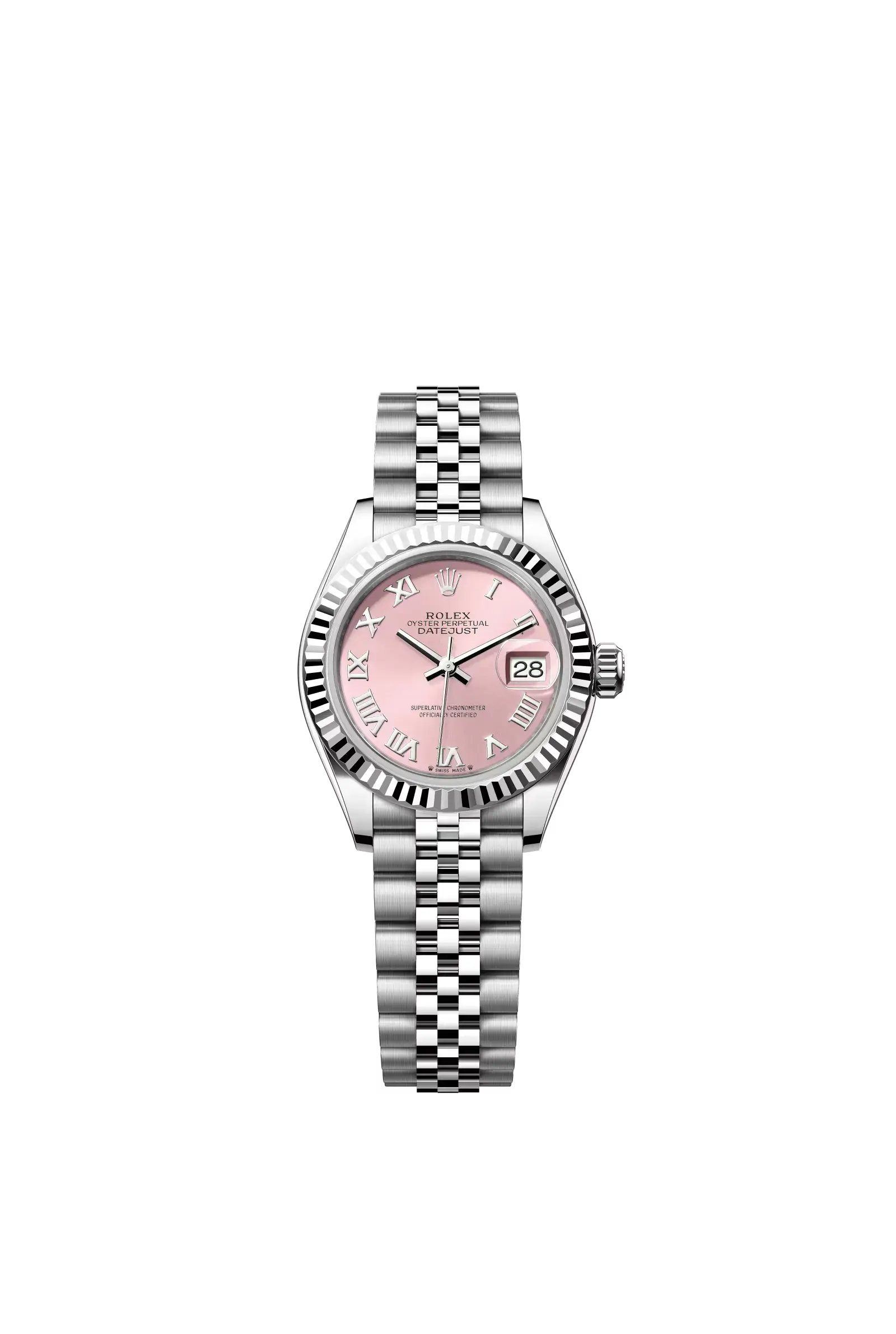 Lady-Datejust  Oyster, 28 mm, Oystersteel and white gold  Reference 279174 — main photo