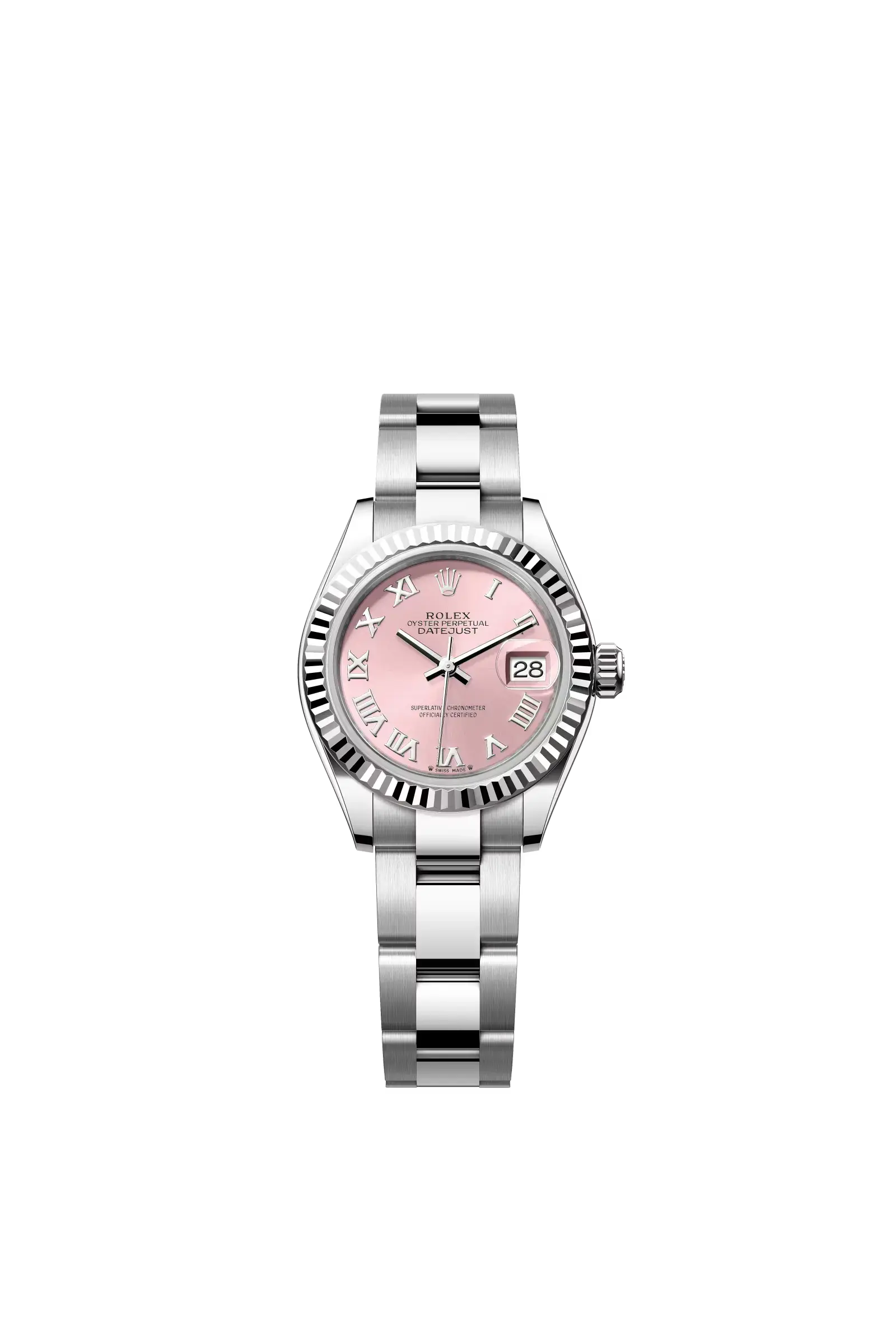 Lady-Datejust  Oyster, 28 mm, Oystersteel and white gold  Reference 279174 — main photo