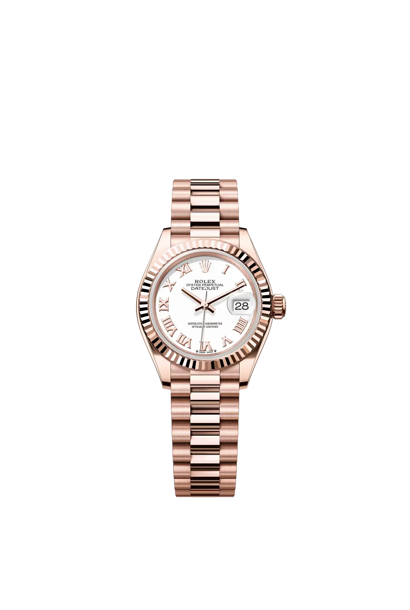 Lady-Datejust  Oyster, 28 mm, Everose gold  Reference 279175 — main photo