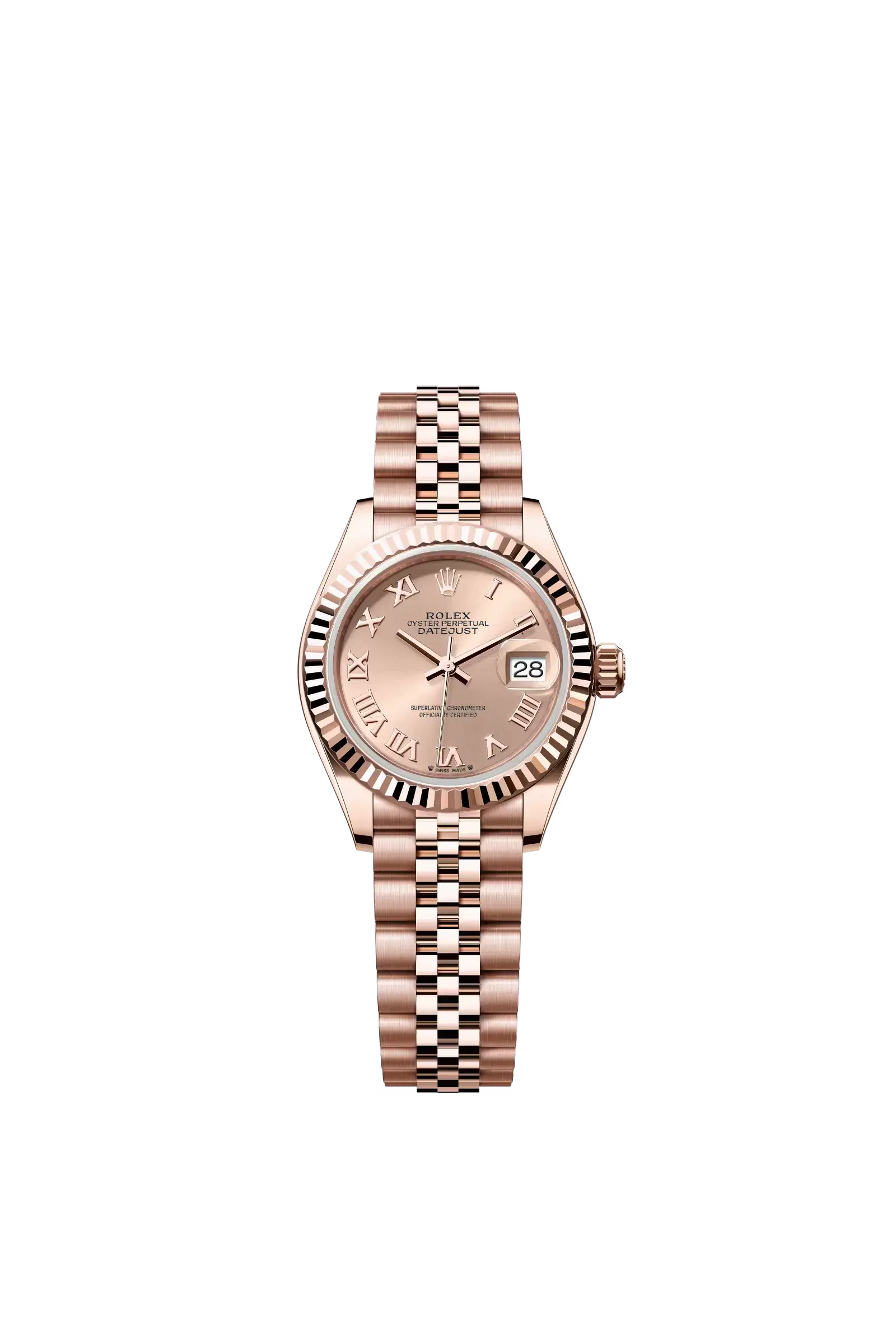 Lady-Datejust  Oyster, 28 mm, Everose gold  Reference 279175 — main photo