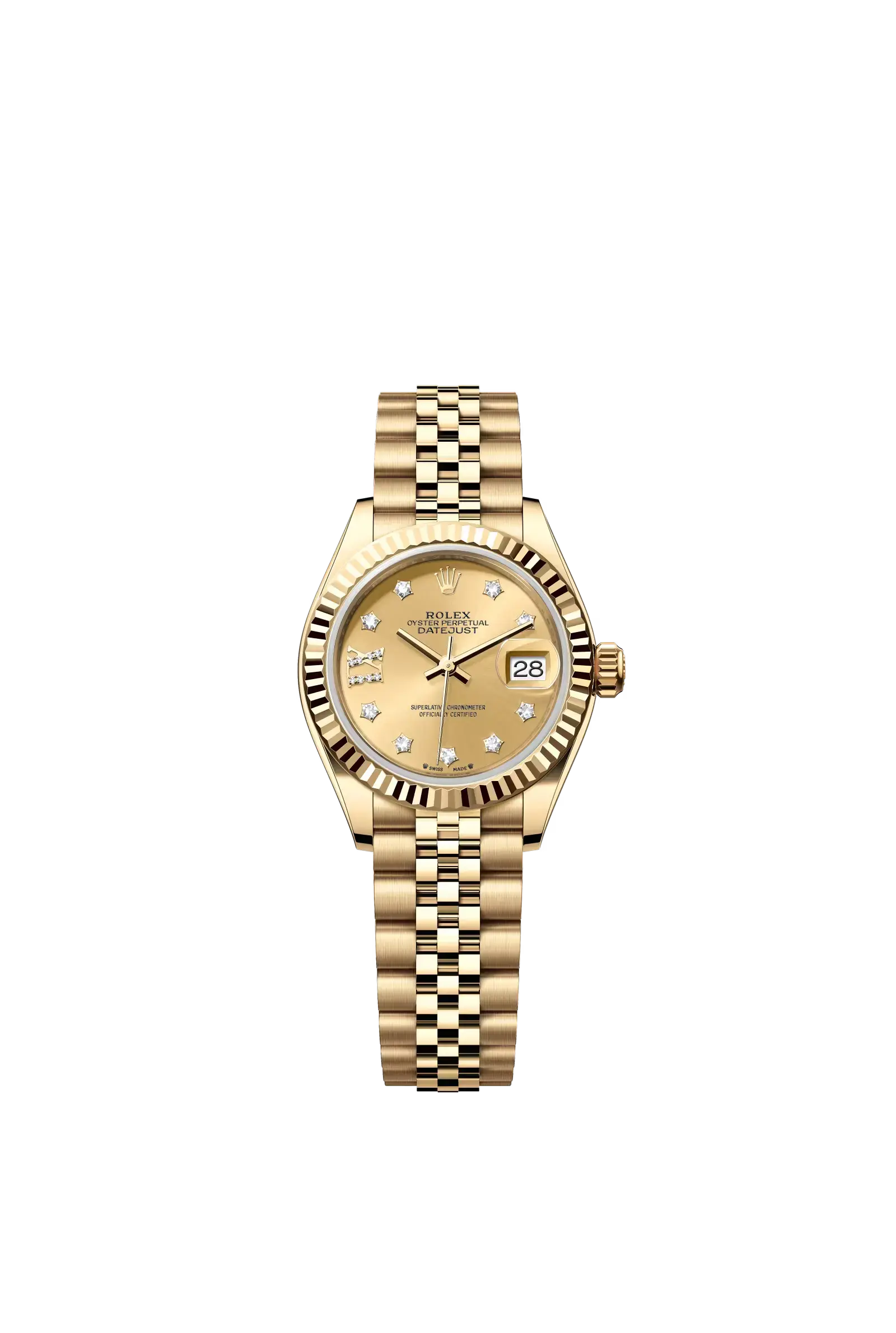 Lady-Datejust  Oyster, 28 mm, yellow gold  Reference 279178 — main photo