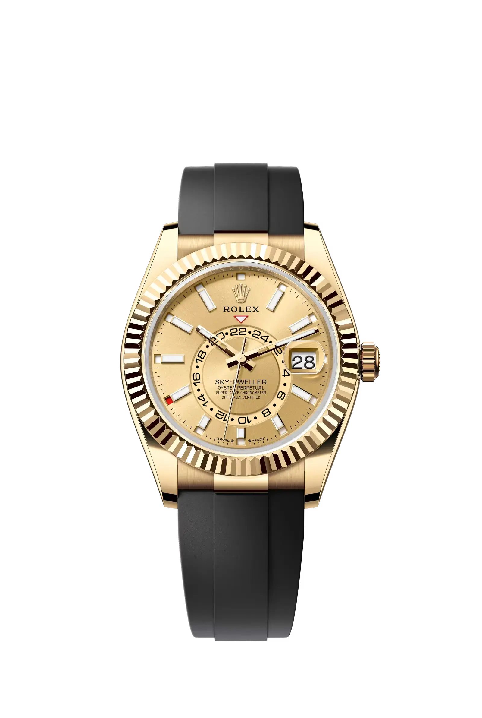 Sky-Dweller  Oyster, 42 mm, yellow gold  Reference 336238 — main photo