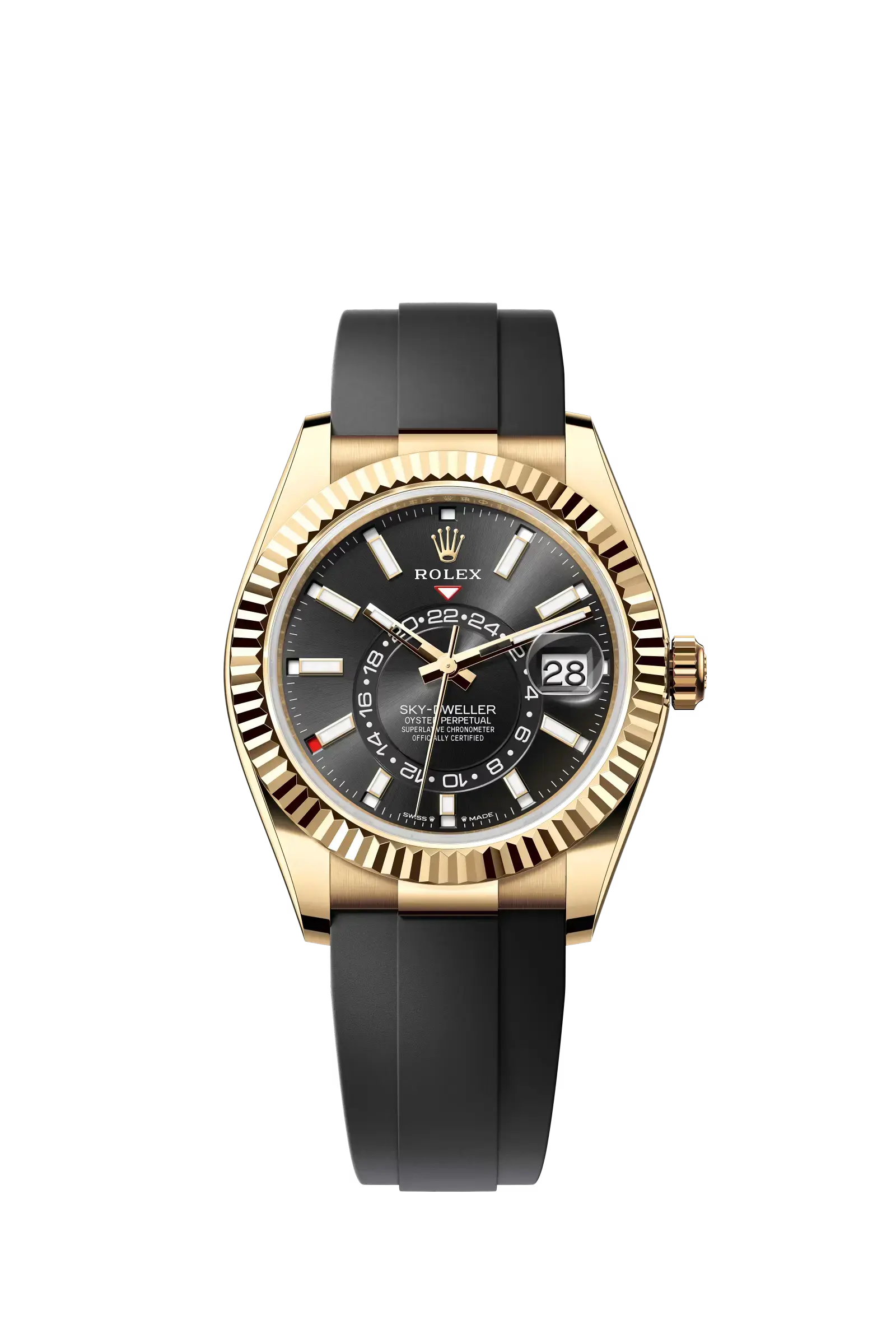 Sky-Dweller  Oyster, 42 mm, yellow gold  Reference 336238 — main photo
