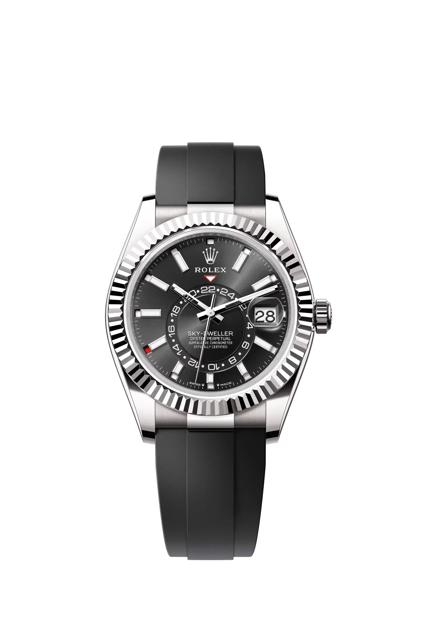 Sky-Dweller  Oyster, 42 mm, white gold  Reference 336239 — main photo