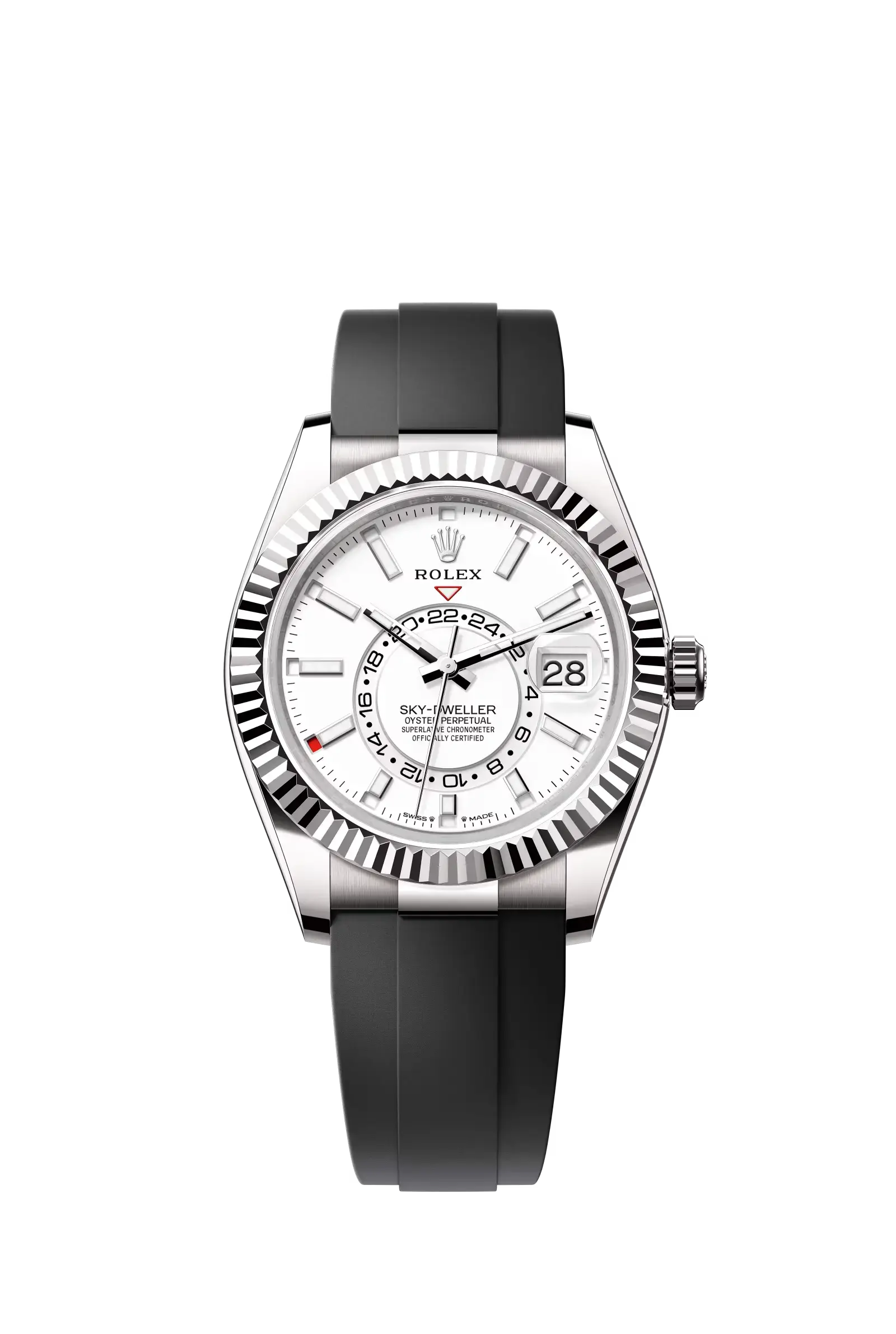 Sky-Dweller  Oyster, 42 mm, white gold  Reference 336239 — main photo
