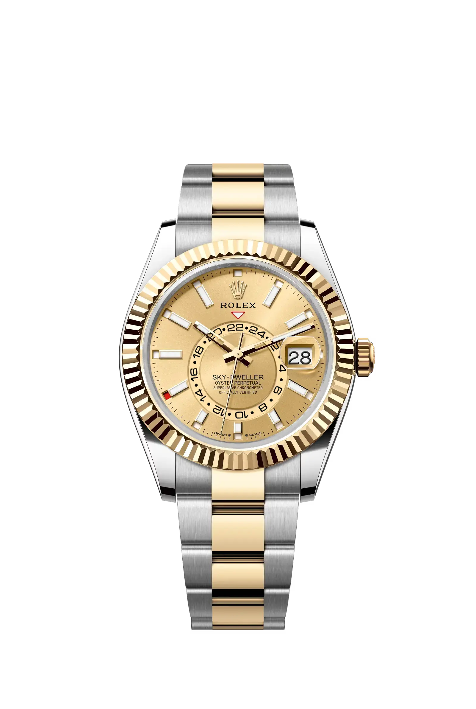 Sky-Dweller  Oyster, 42 mm, Oystersteel and yellow gold  Reference 336933 — main photo