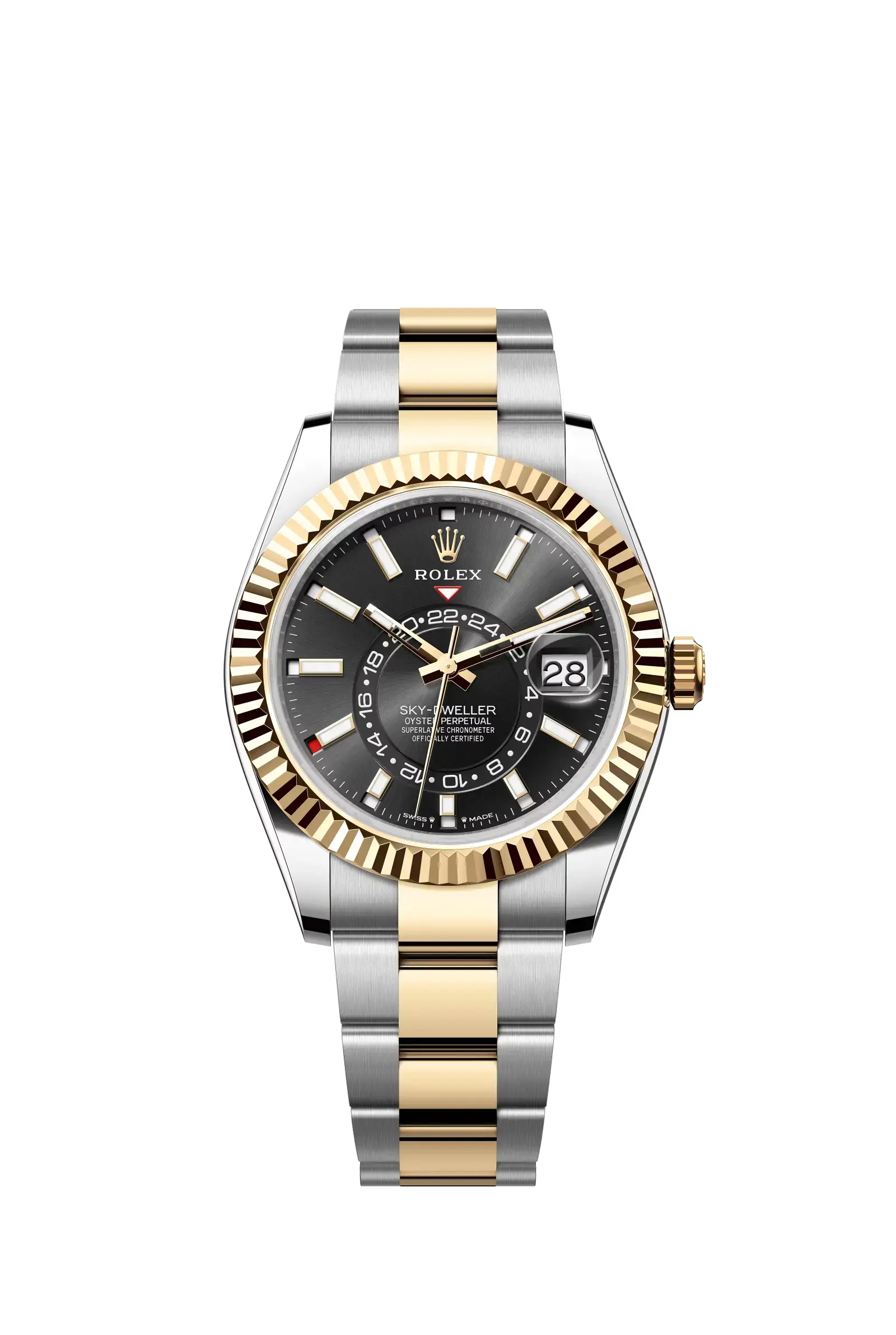 Sky-Dweller  Oyster, 42 mm, Oystersteel and yellow gold  Reference 336933 — main photo