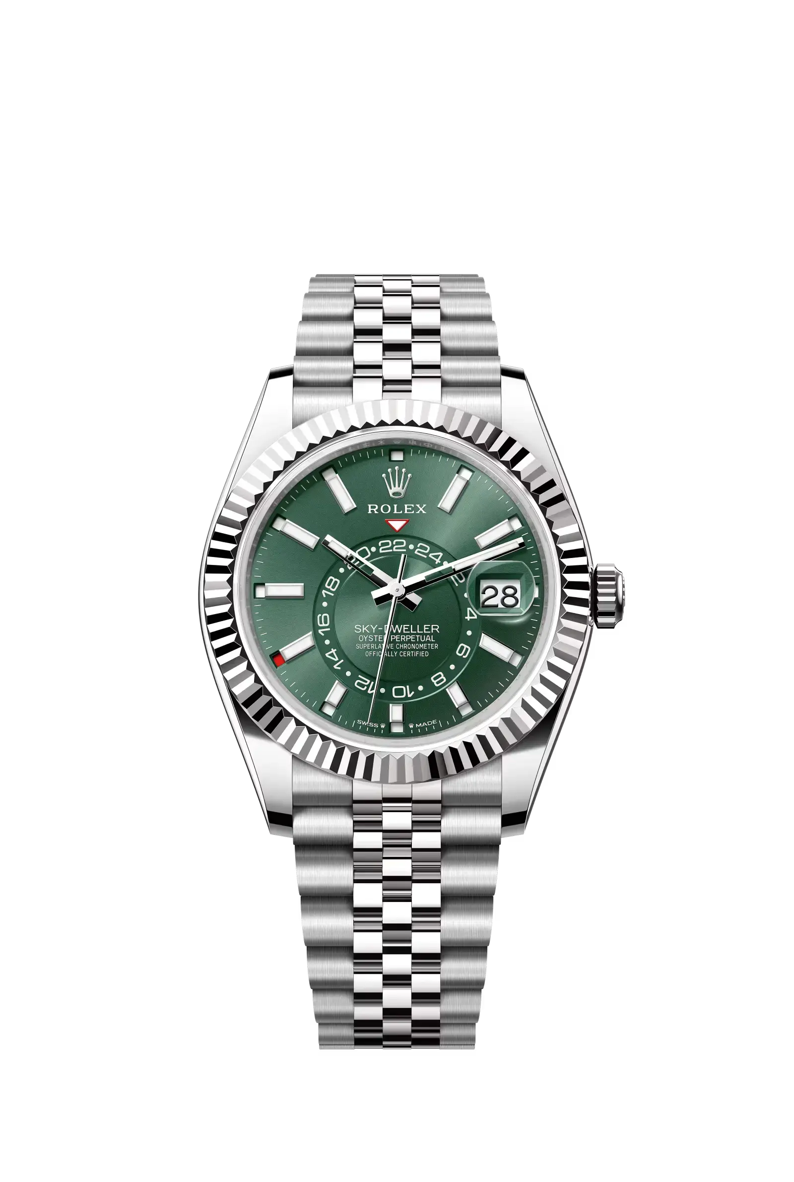 Sky-Dweller  Oyster, 42 mm, Oystersteel and white gold  Reference 336934 — main photo