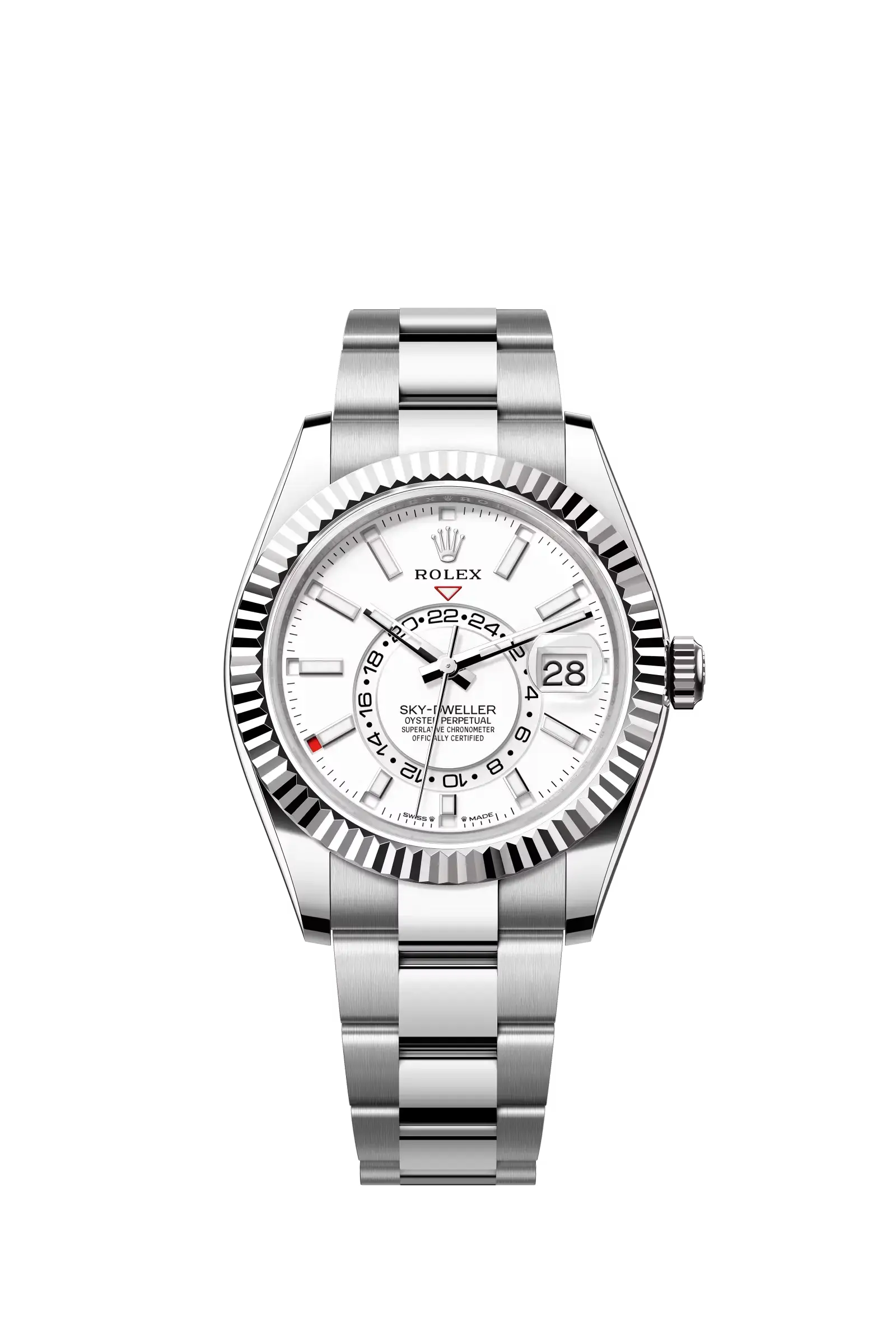 Sky-Dweller  Oyster, 42 mm, Oystersteel and white gold  Reference 336934 — main photo