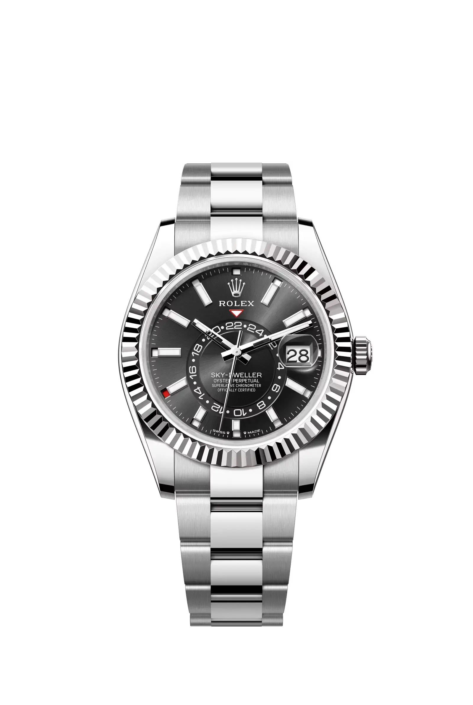Sky-Dweller  Oyster, 42 mm, Oystersteel and white gold  Reference 336934 — main photo