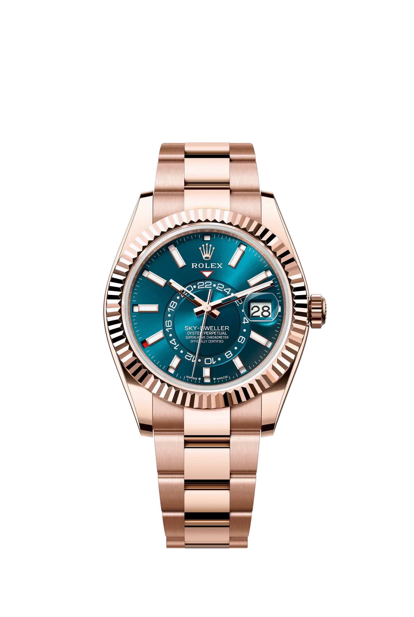 Sky-Dweller  Oyster, 42 mm, Everose gold  Reference 336935 — main photo