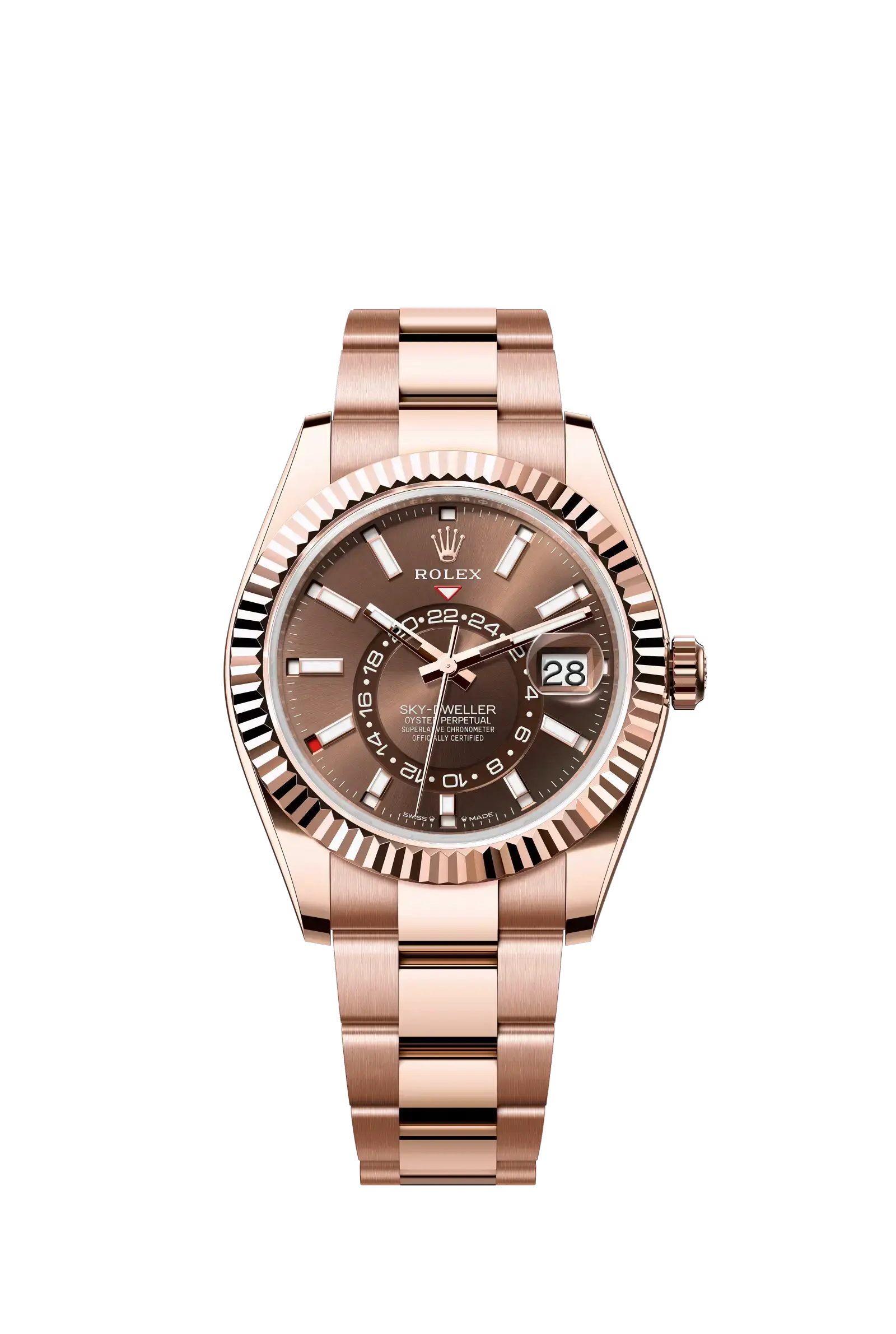 Sky-Dweller  Oyster, 42 mm, Everose gold  Reference 336935 — main photo