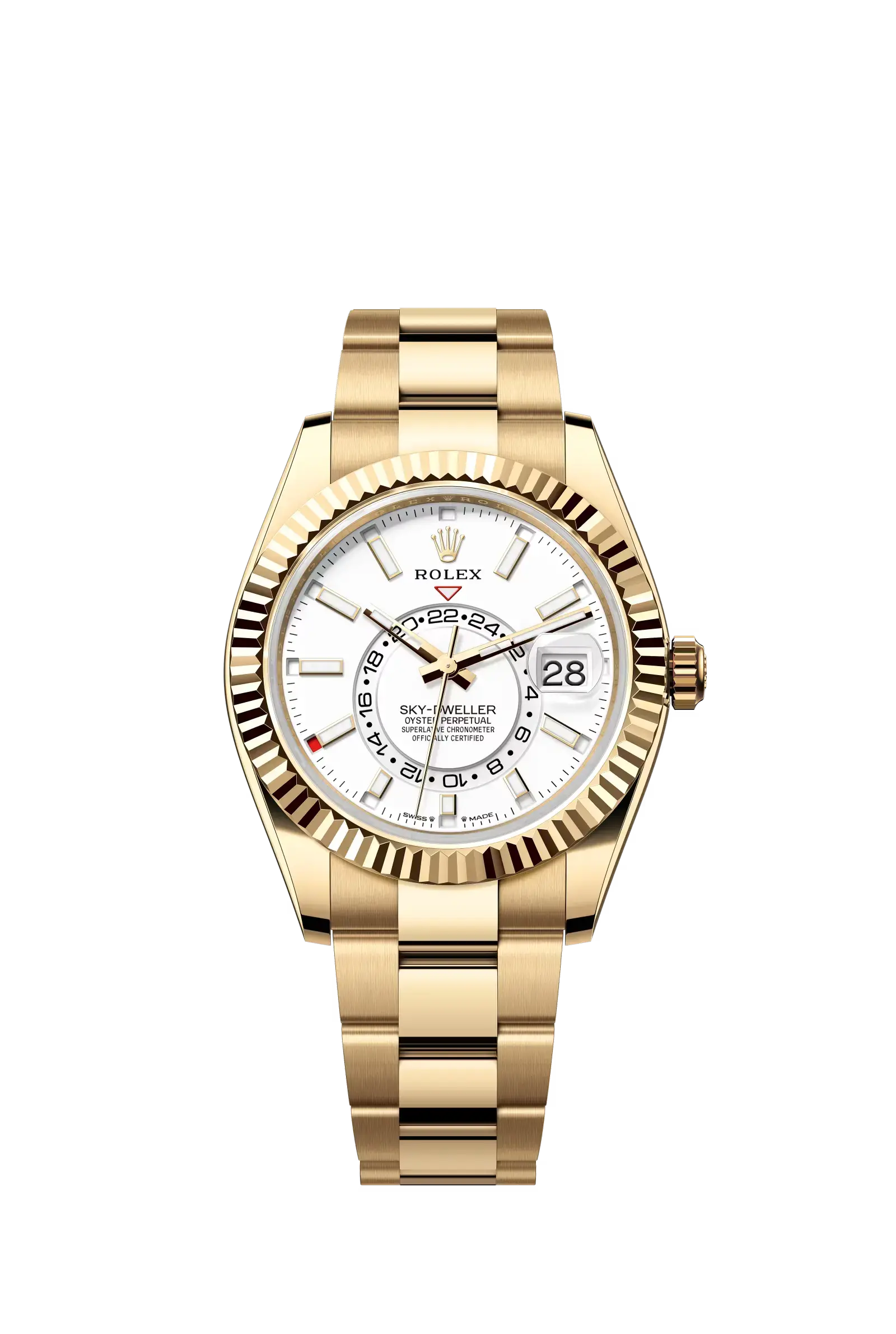 Sky-Dweller  Oyster, 42 mm, yellow gold  Reference 336938