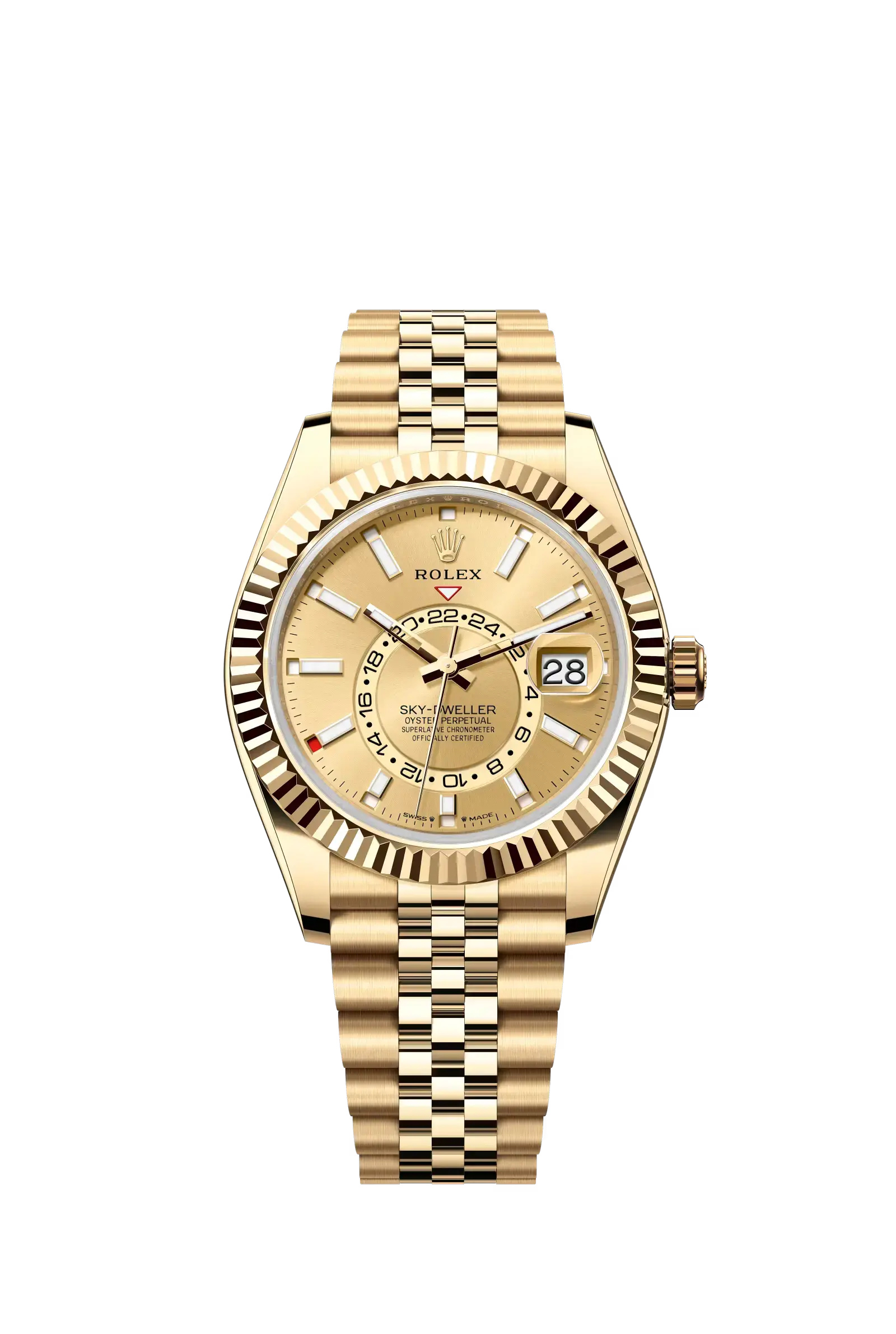 Sky-Dweller  Oyster, 42 mm, yellow gold  Reference 336938 — main photo