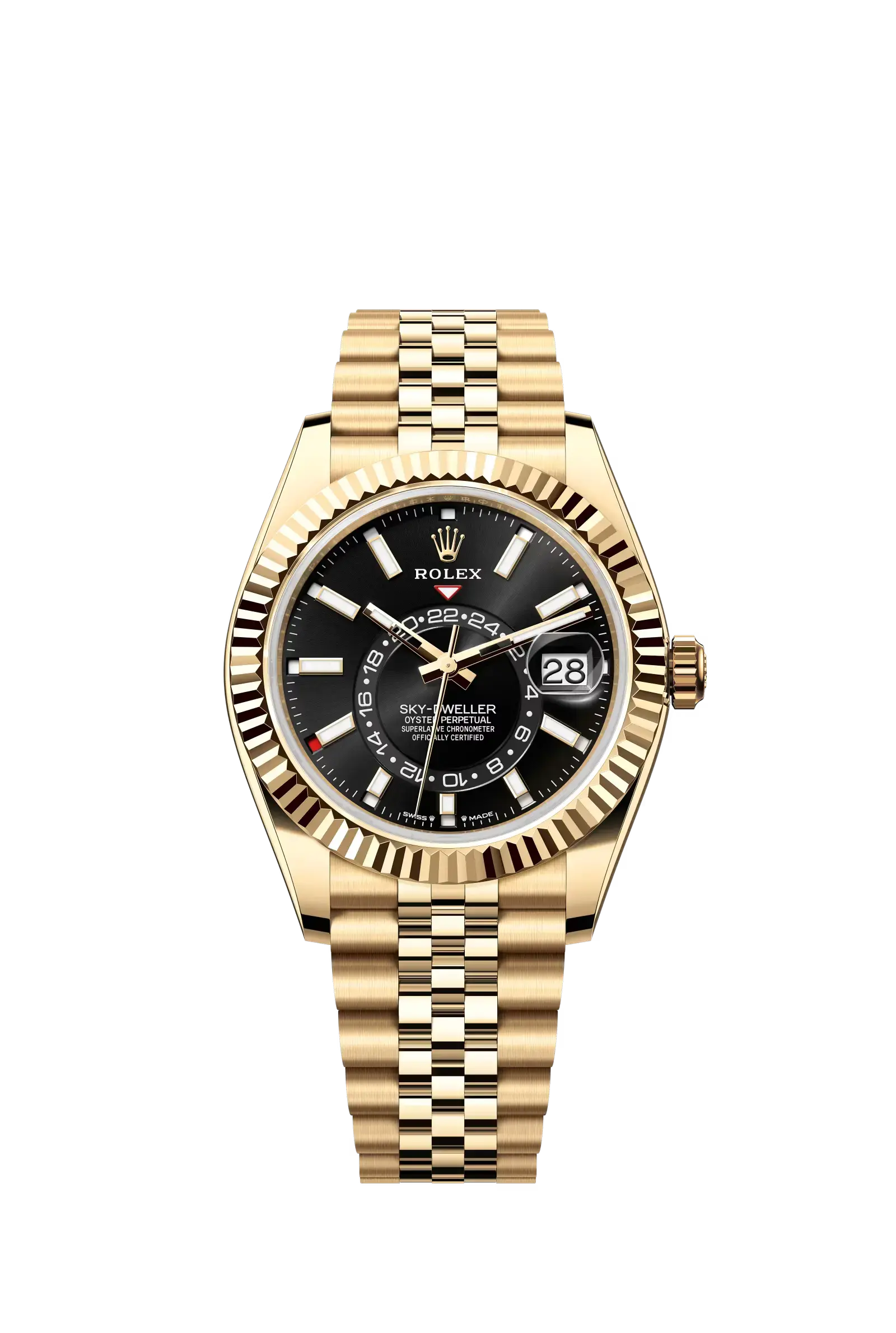 Sky-Dweller  Oyster, 42 mm, yellow gold  Reference 336938 — main photo