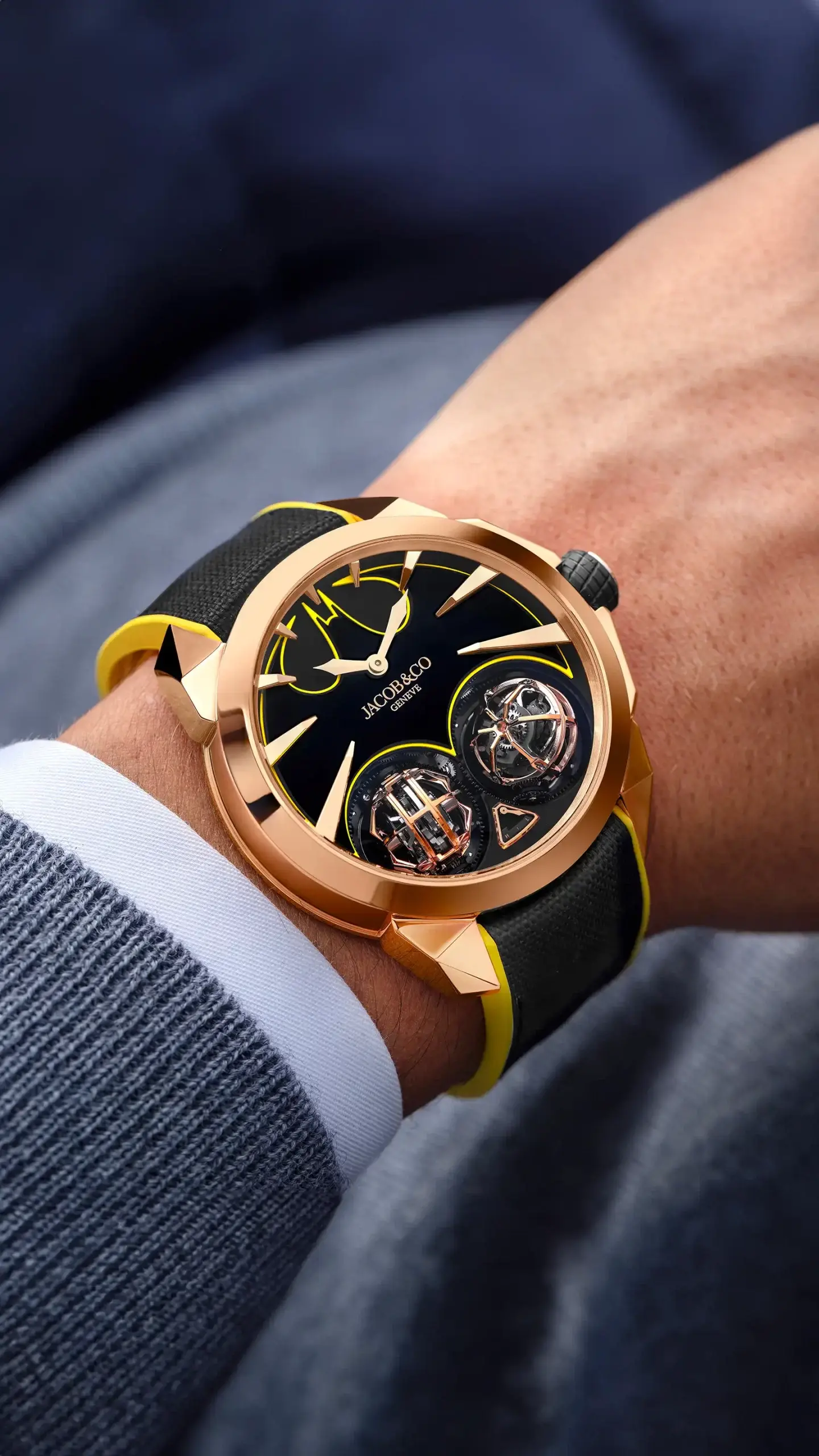 Jacab.  Co. timepieces batman-watch (rose-gold) — photo 2