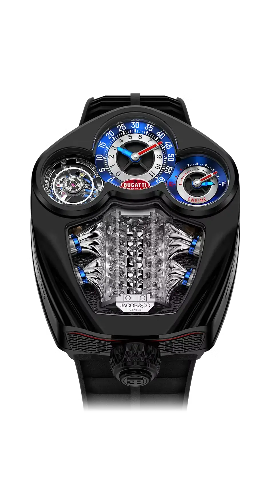 bugatti tourbillon (Black Titanium)