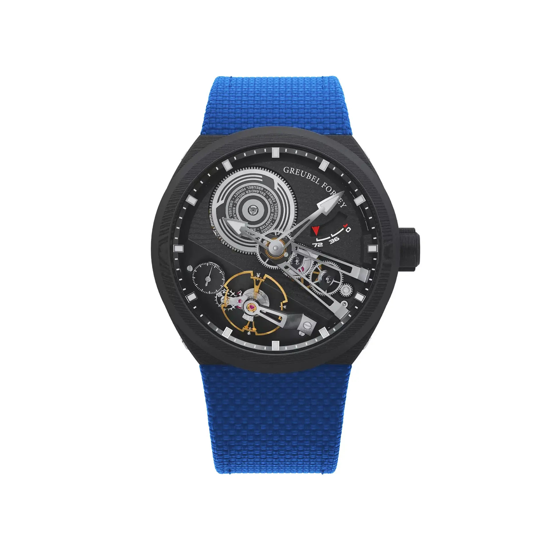 Greubel Forsey Balancier Convexe S2 Blue Edition Full Carbon Watch — main photo