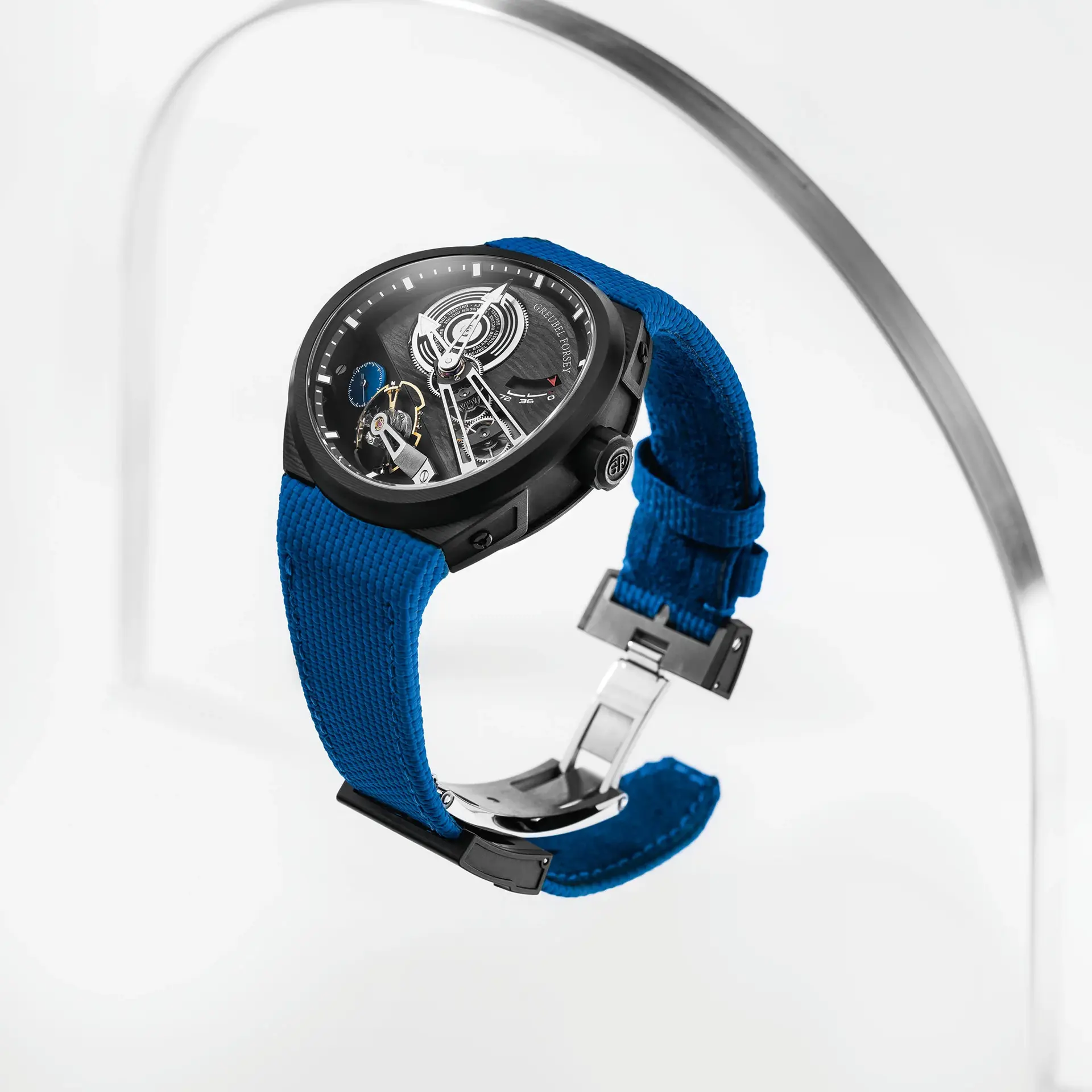 Greubel Forsey Balancier Convexe S2 Blue Edition Full Carbon Watch — photo 3